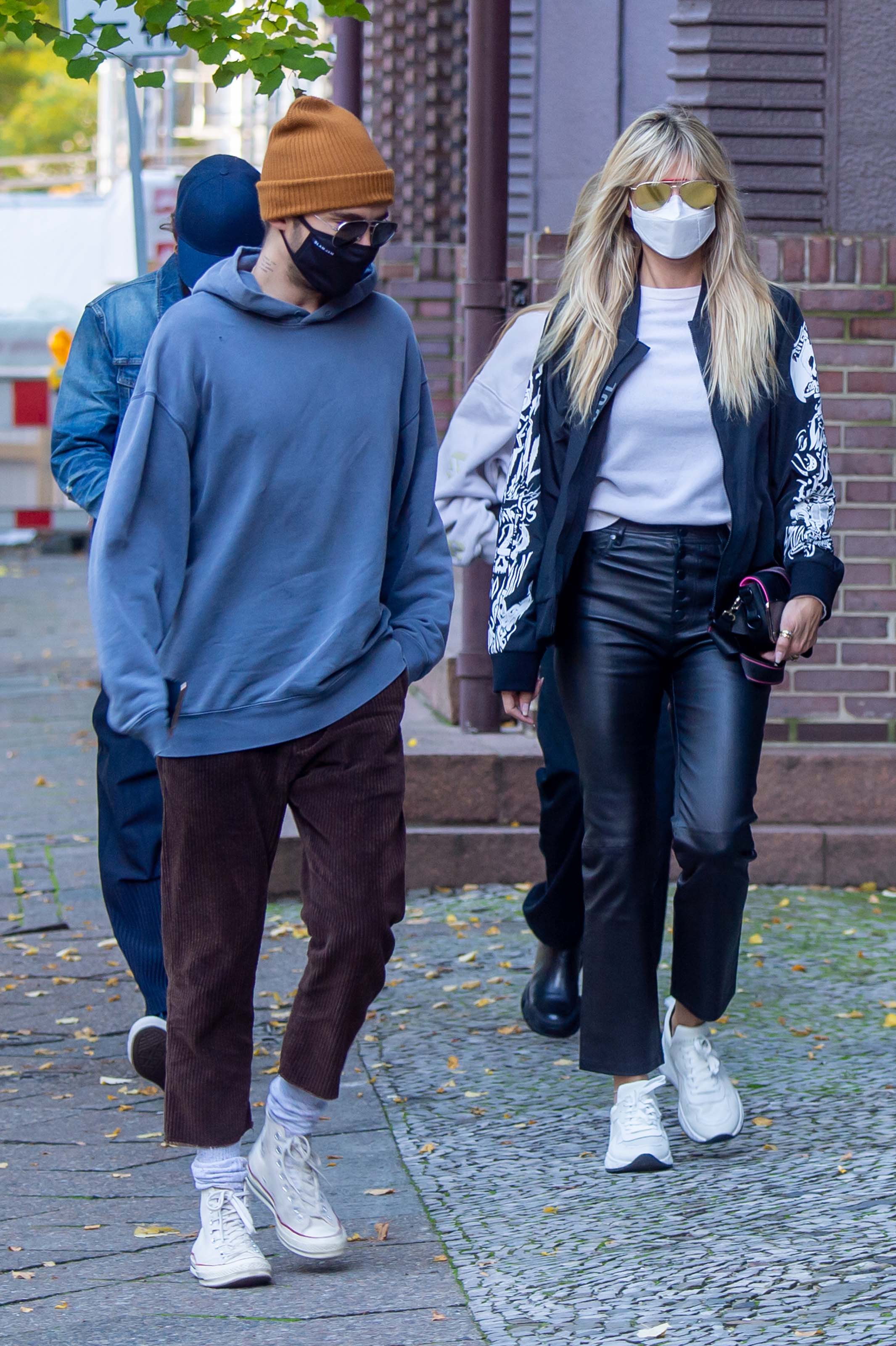 Heidi Klum out in Berlin