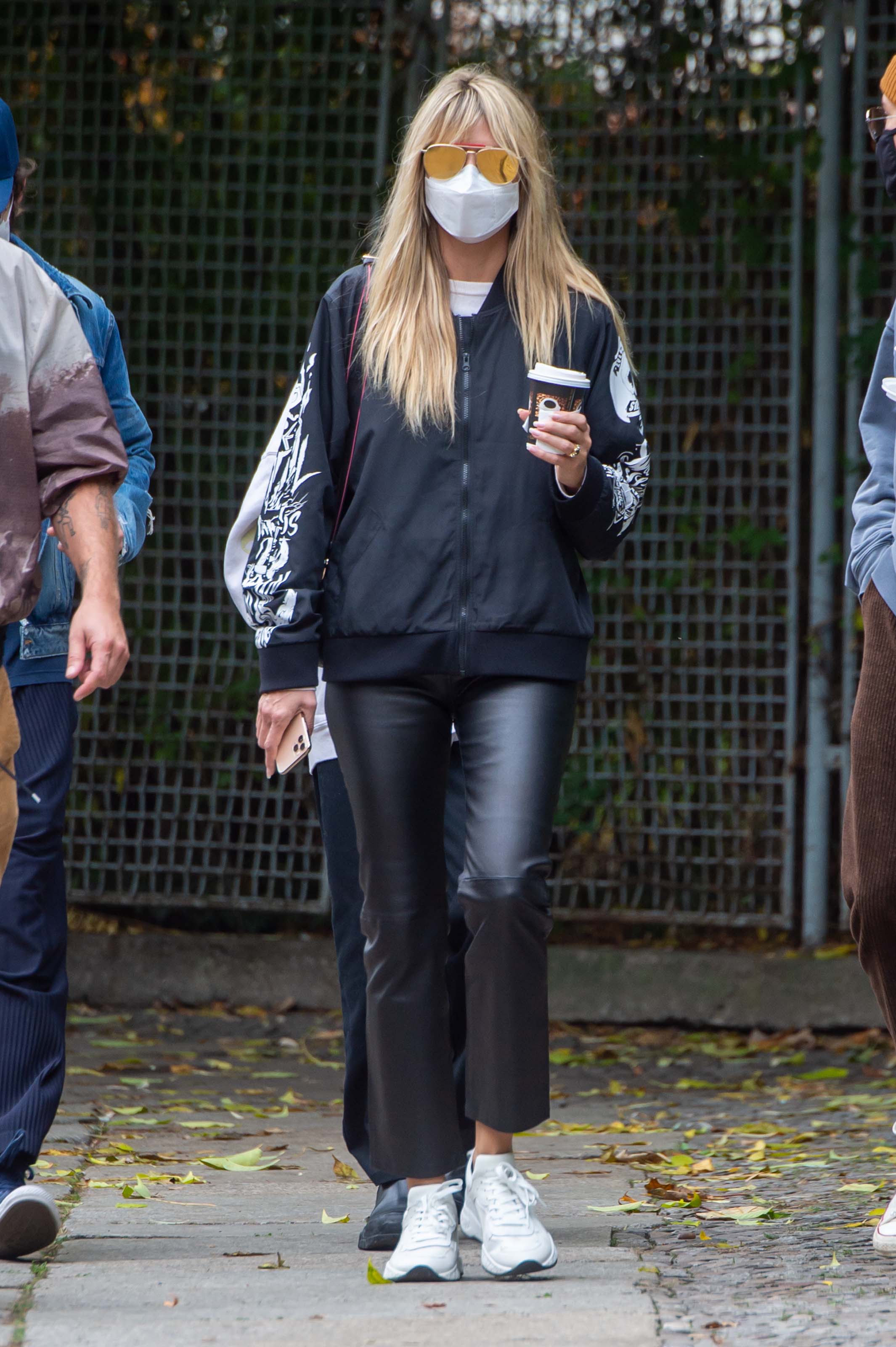 Heidi Klum out in Berlin