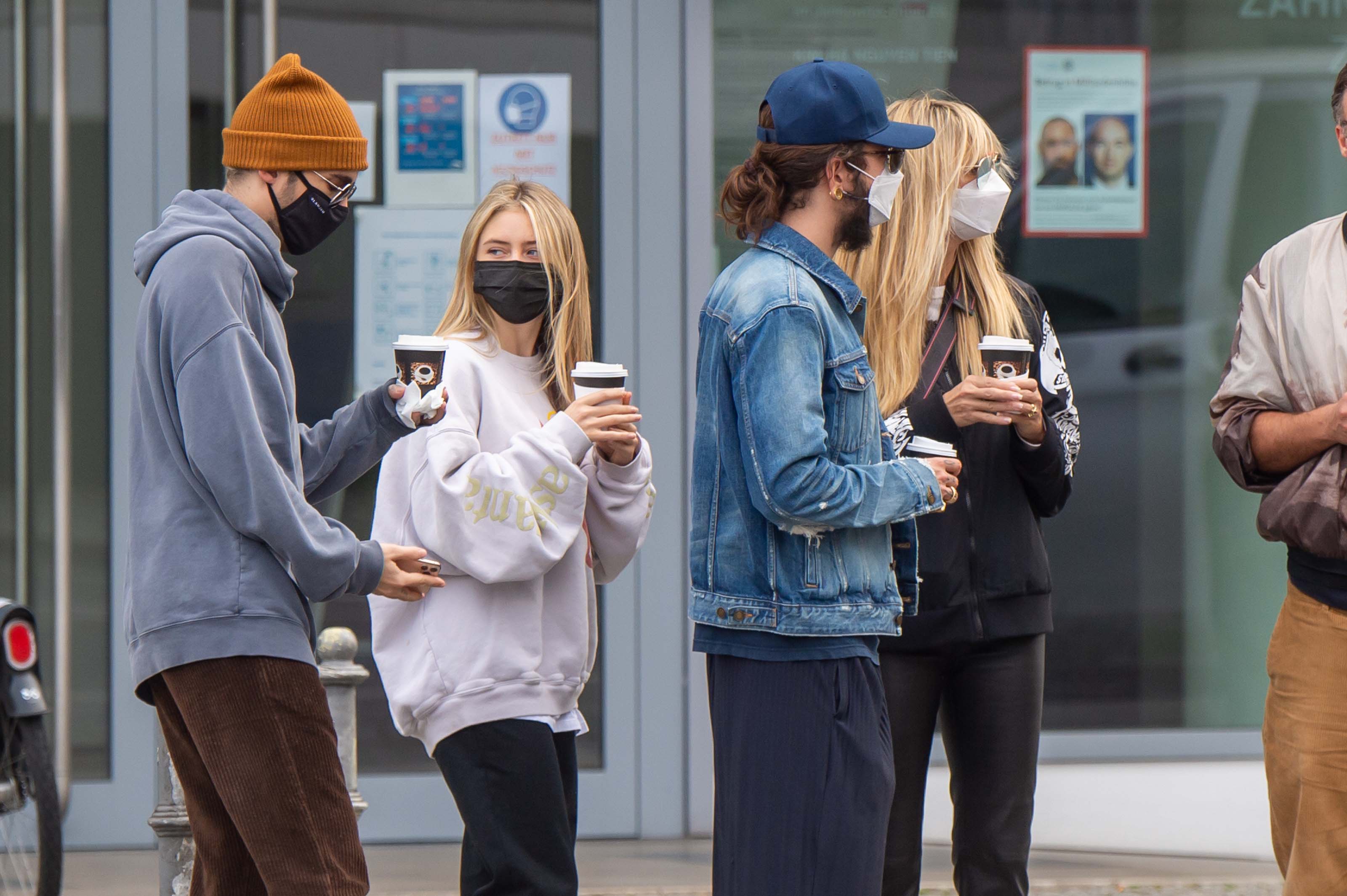 Heidi Klum out in Berlin