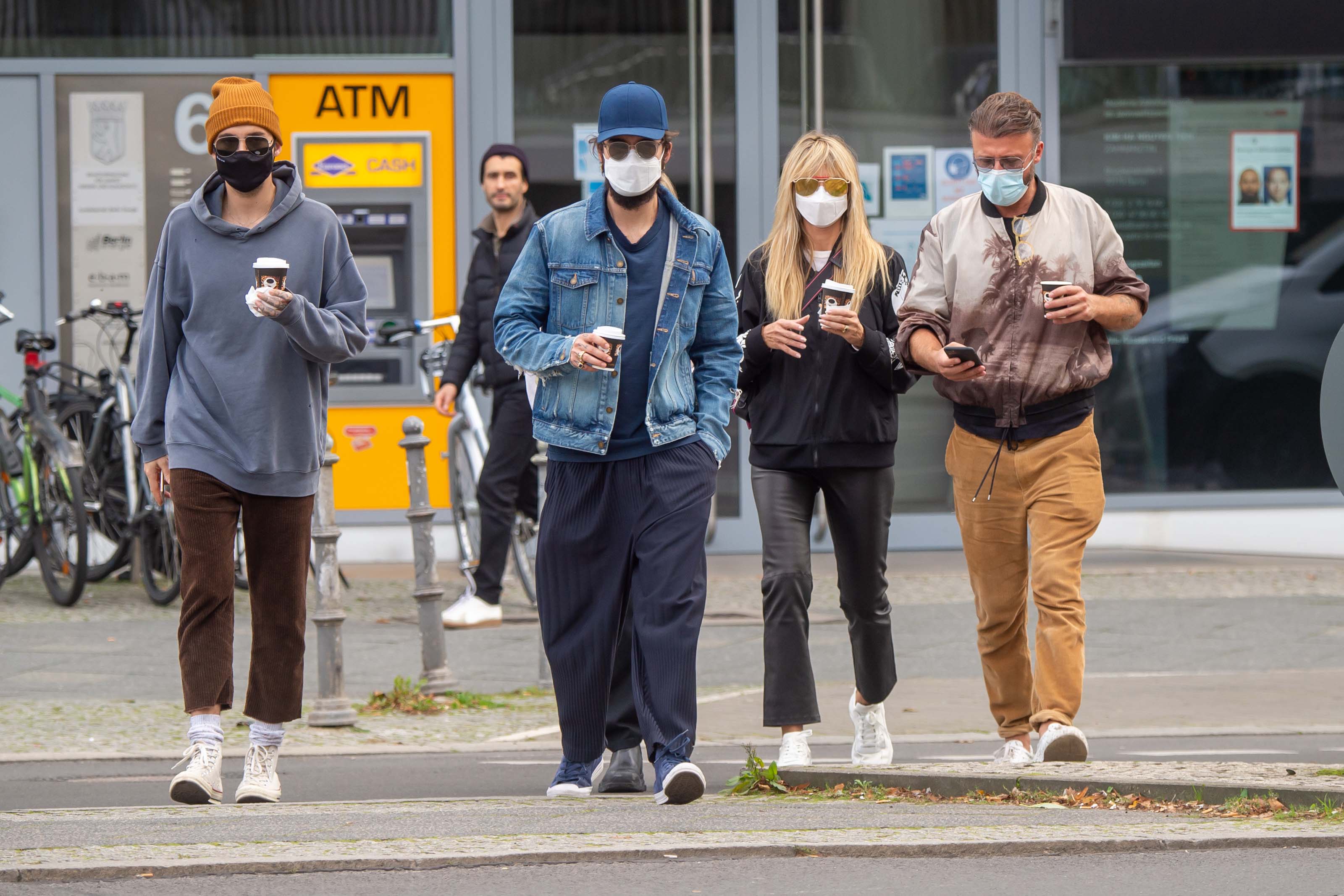 Heidi Klum out in Berlin