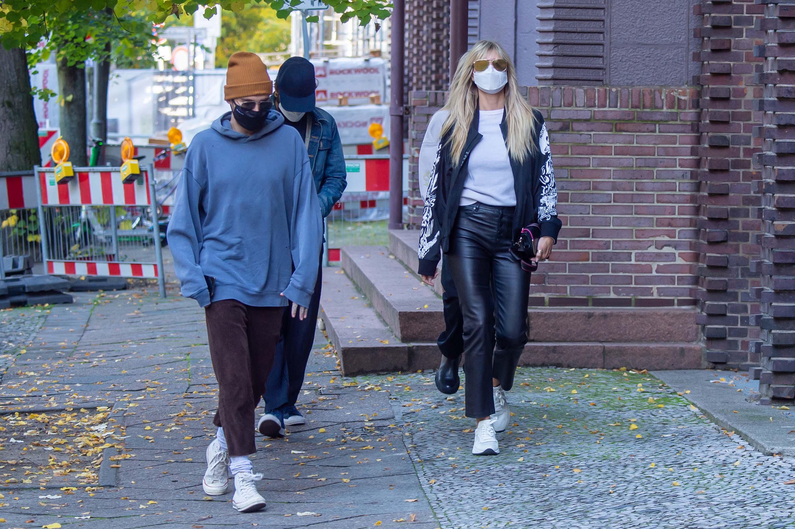 Heidi Klum out in Berlin