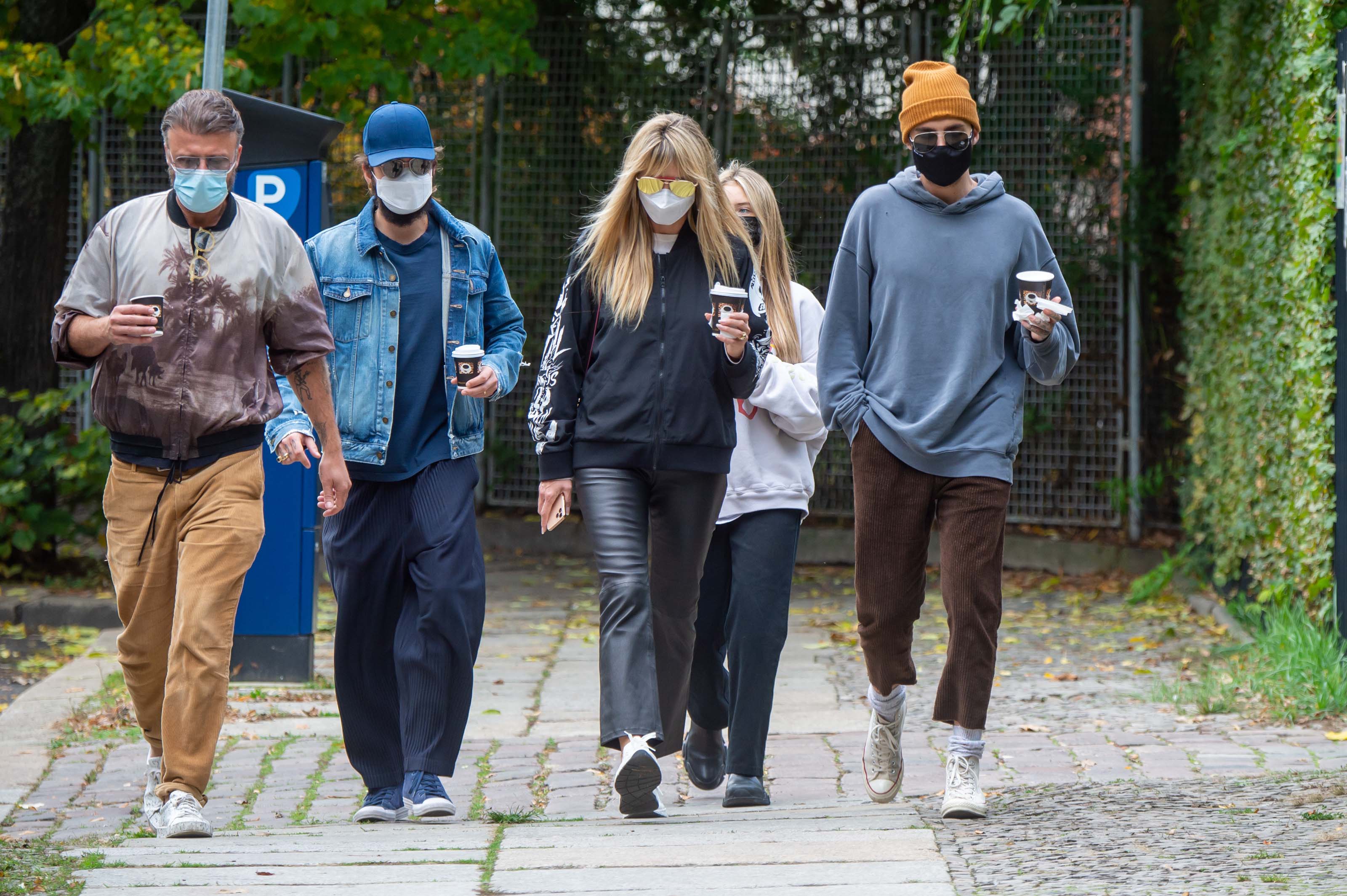 Heidi Klum out in Berlin