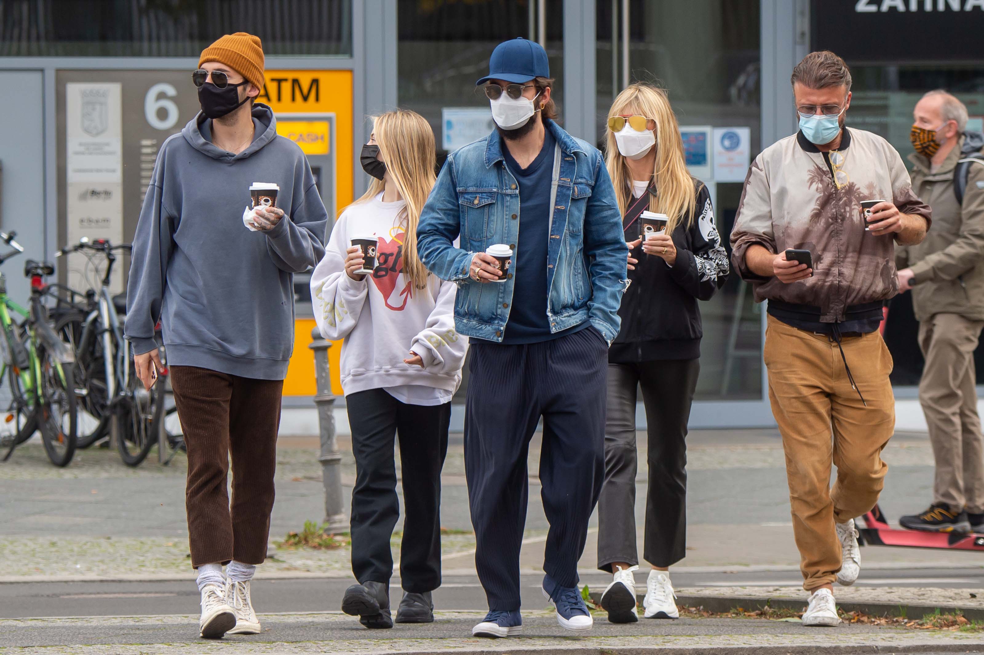 Heidi Klum out in Berlin