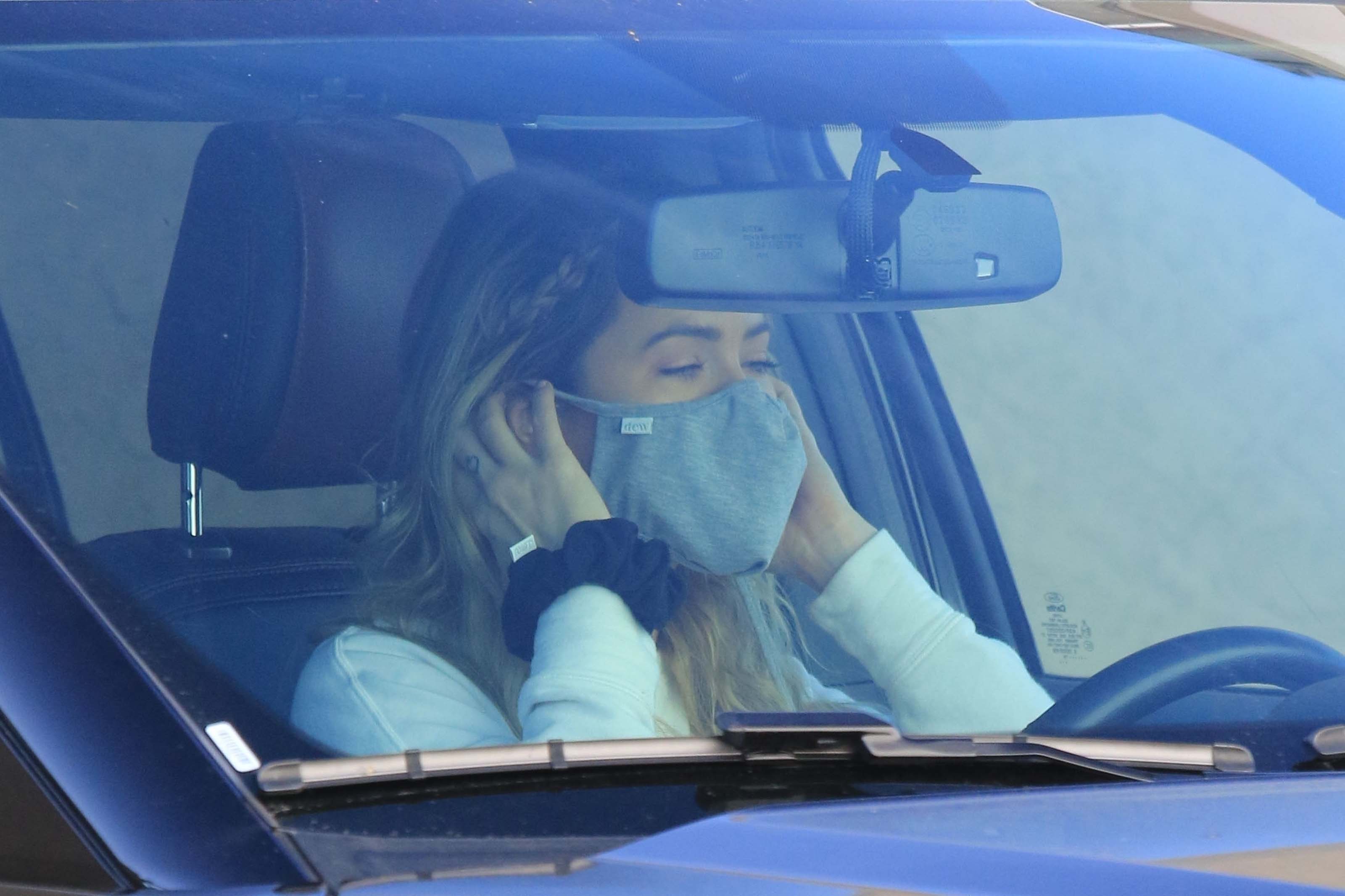 Kaitlyn Bristowe at dance practice in Los Angeles