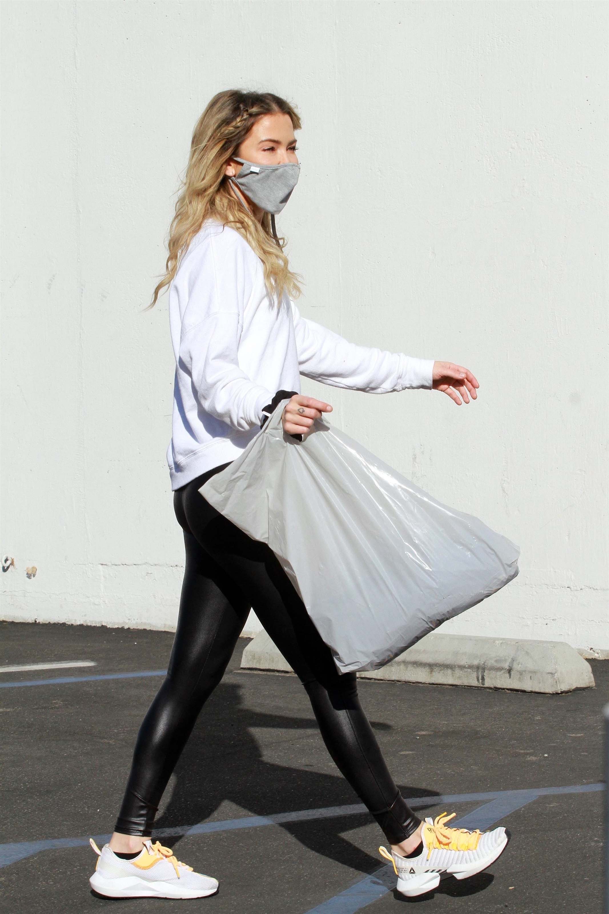 Kaitlyn Bristowe at dance practice in Los Angeles