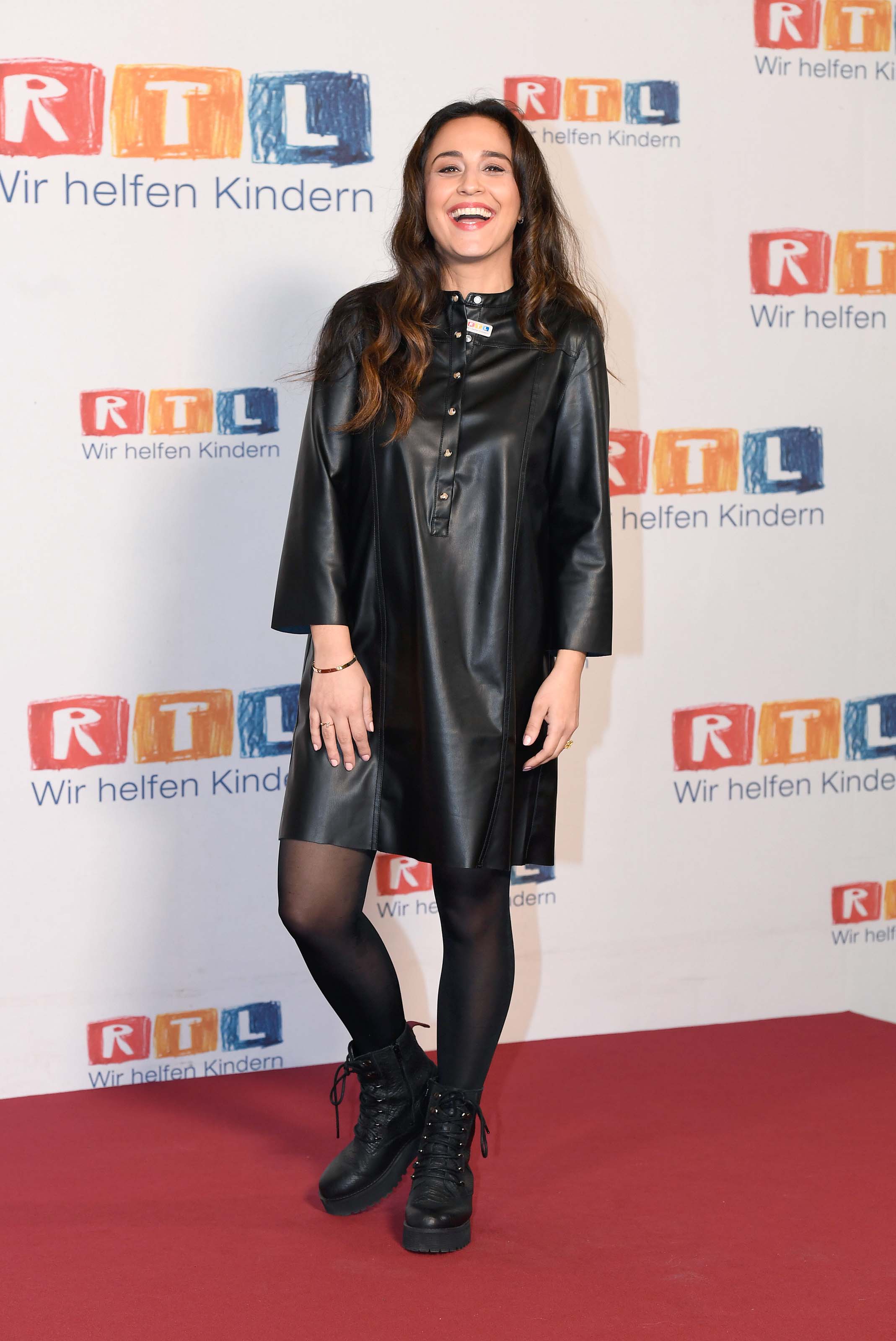 Nina Moghaddam seen at RTL Spendenmarathon
