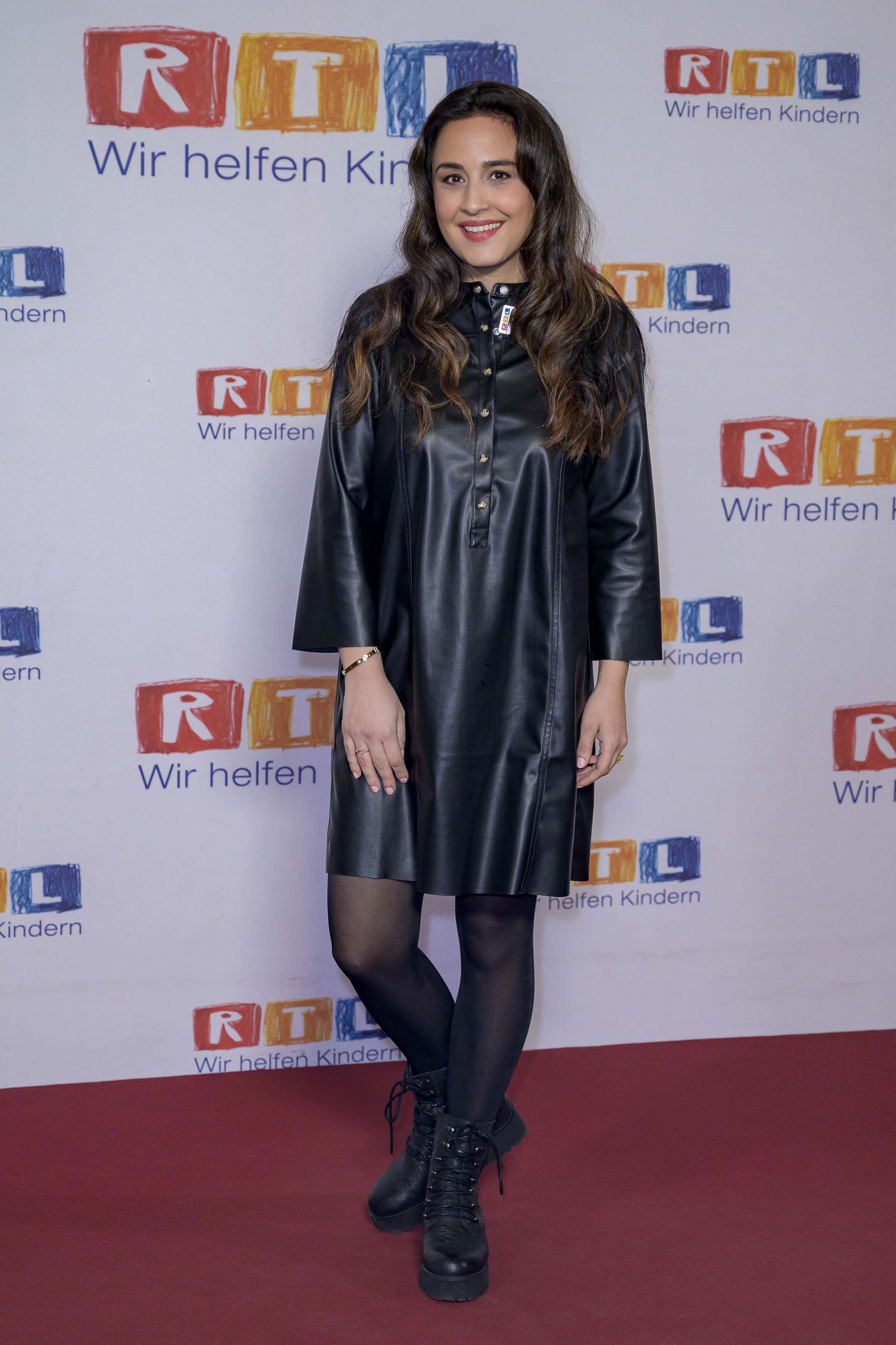 Nina Moghaddam seen at RTL Spendenmarathon