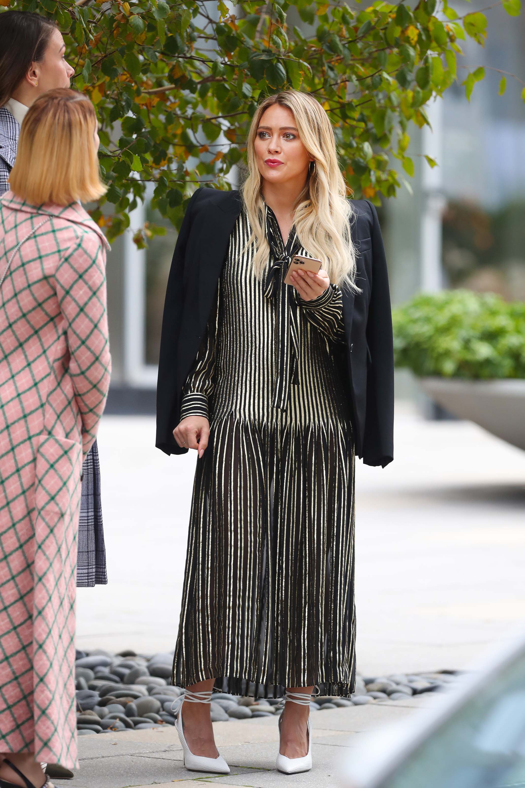 Hilary Duff seen on the set of Younger in New York City