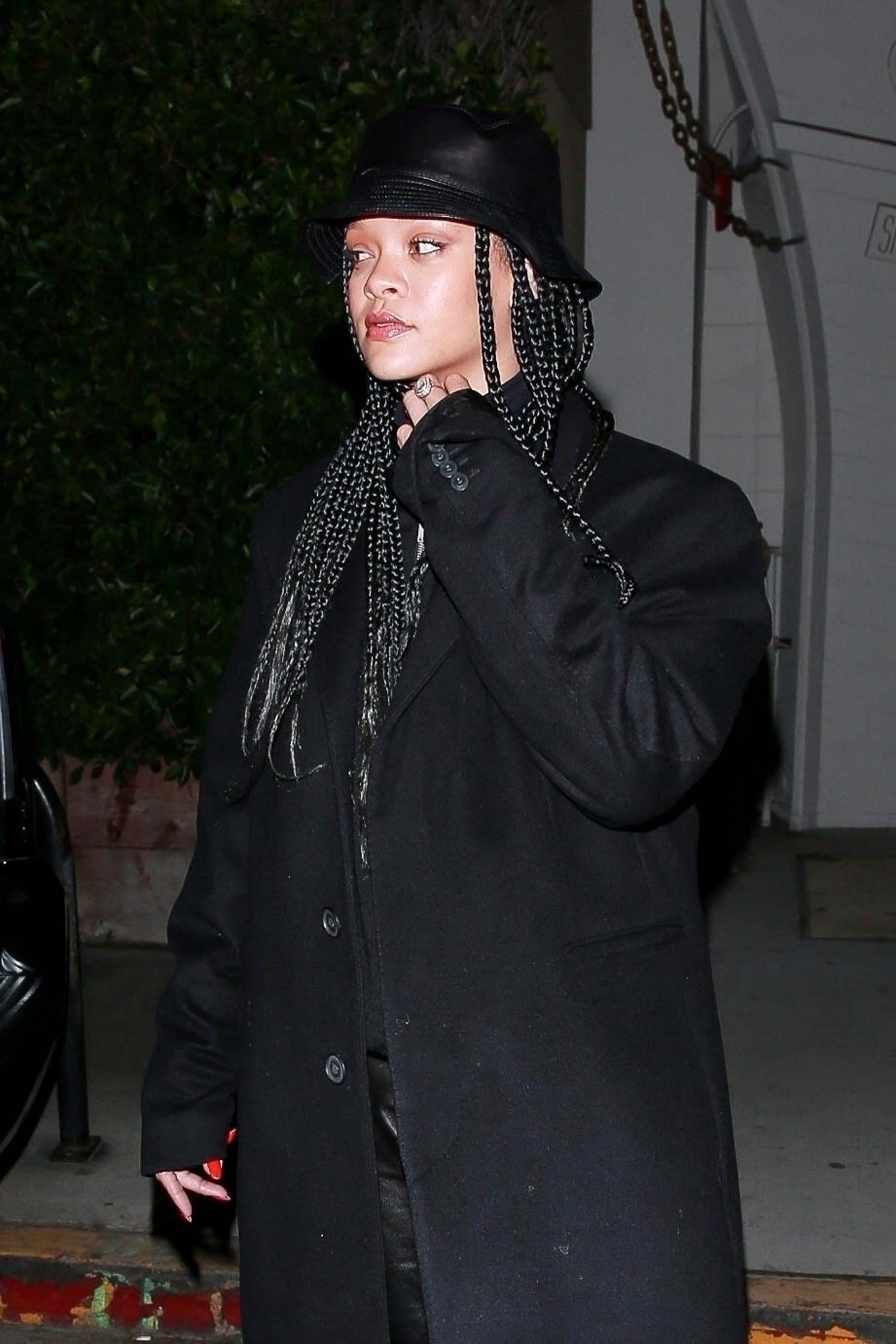 Rihanna out in Santa Monica