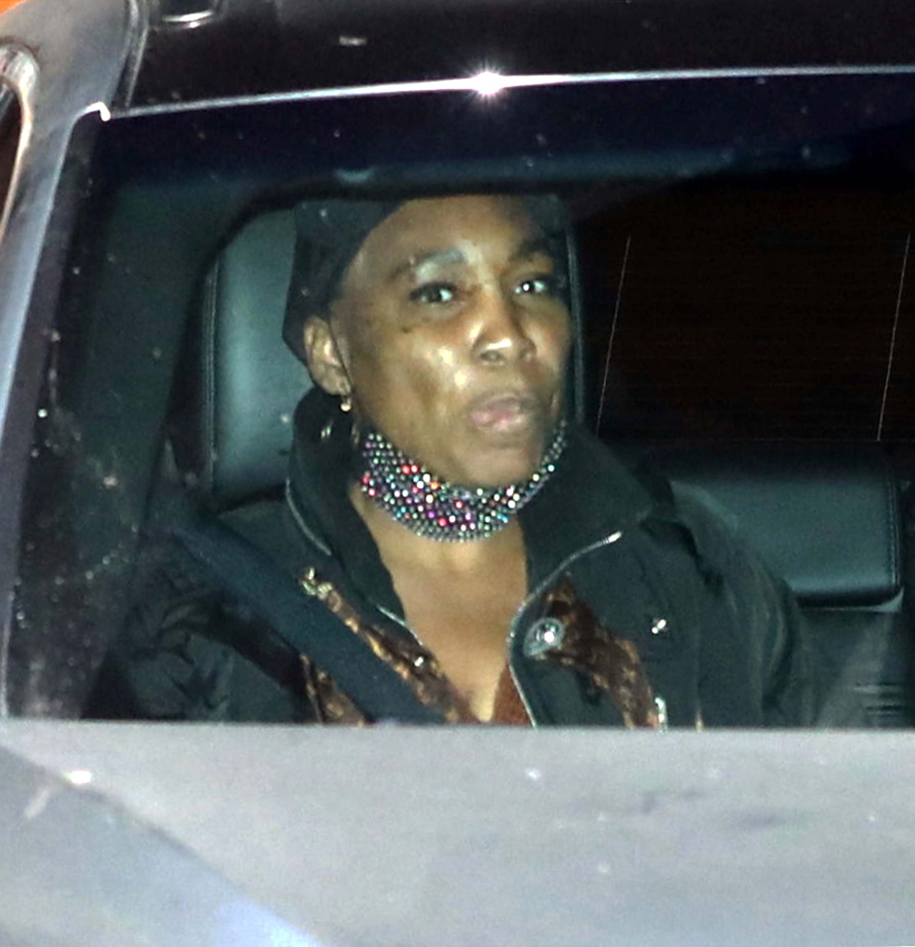 Venus Williams leaving her hotel after the Paris Fashion Week 2020