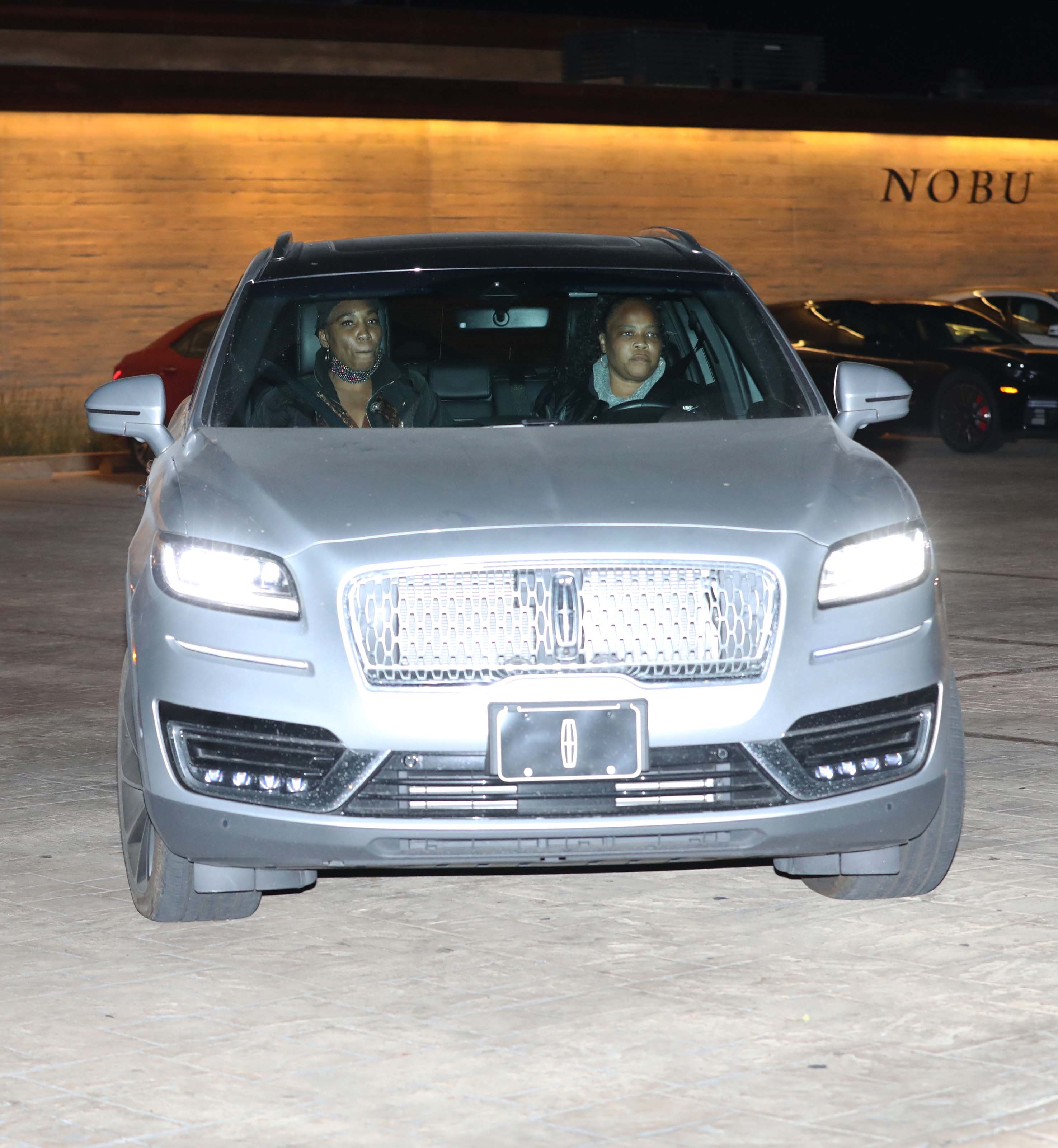 Venus Williams leaving her hotel after the Paris Fashion Week 2020