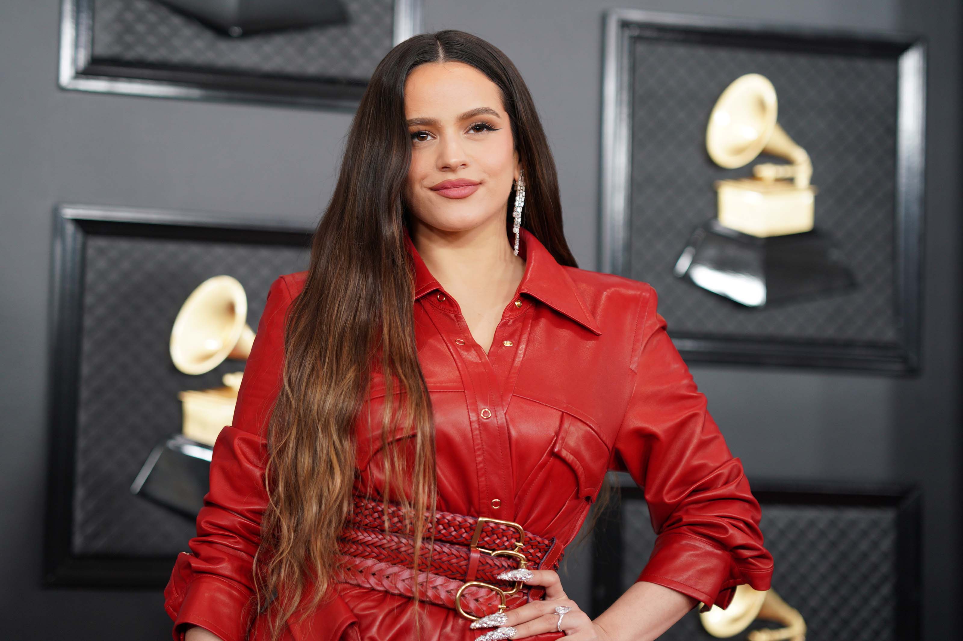 Rosalia attends 62nd Annual GRAMMY Awards at Staples Center in Los Angeles, CA