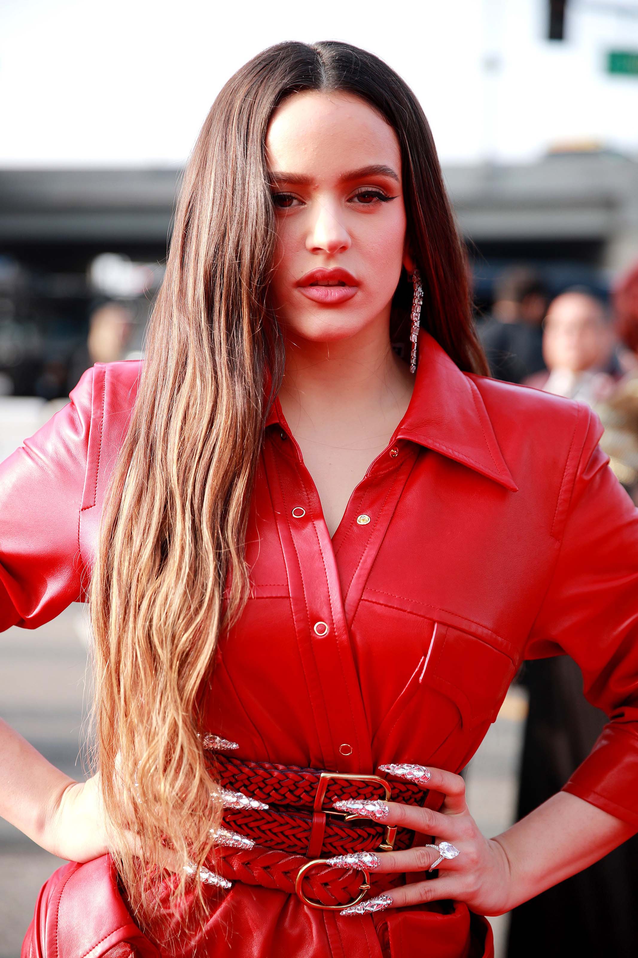 Rosalia attends 62nd Annual GRAMMY Awards at Staples Center in Los Angeles, CA