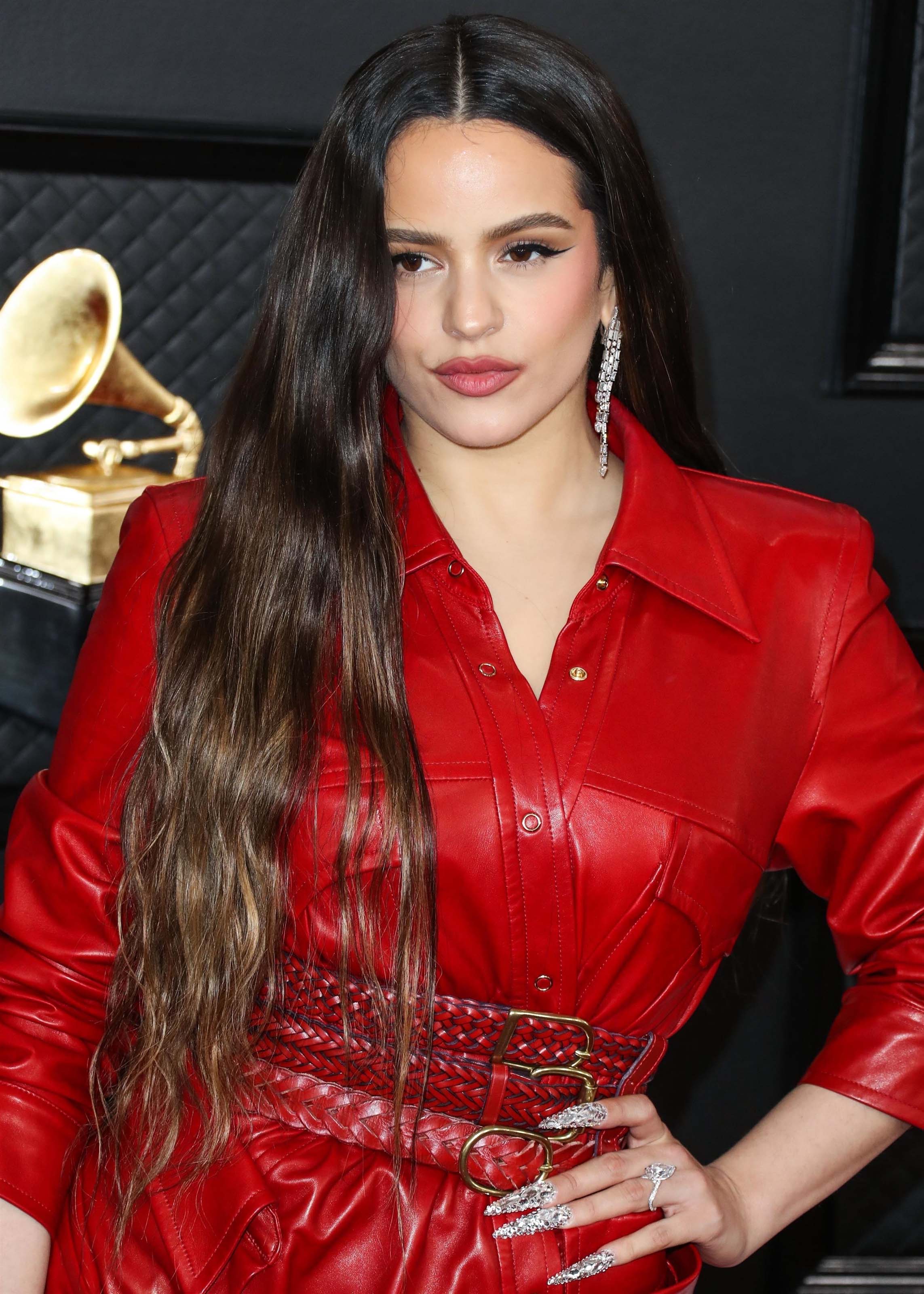 Rosalia attends 62nd Annual GRAMMY Awards at Staples Center in Los Angeles, CA