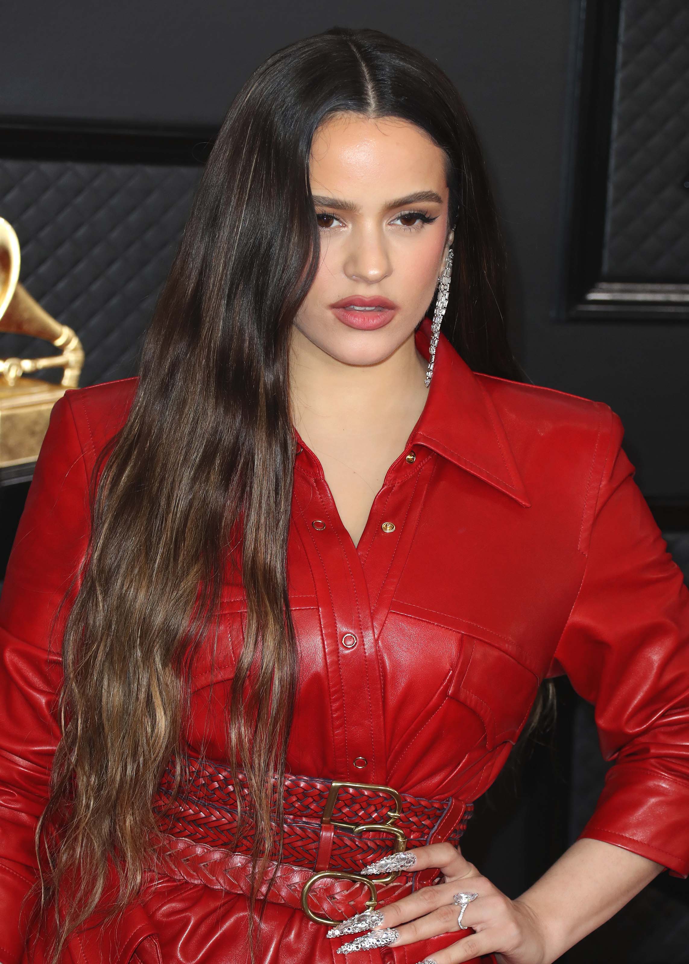 Rosalia attends 62nd Annual GRAMMY Awards at Staples Center in Los Angeles, CA