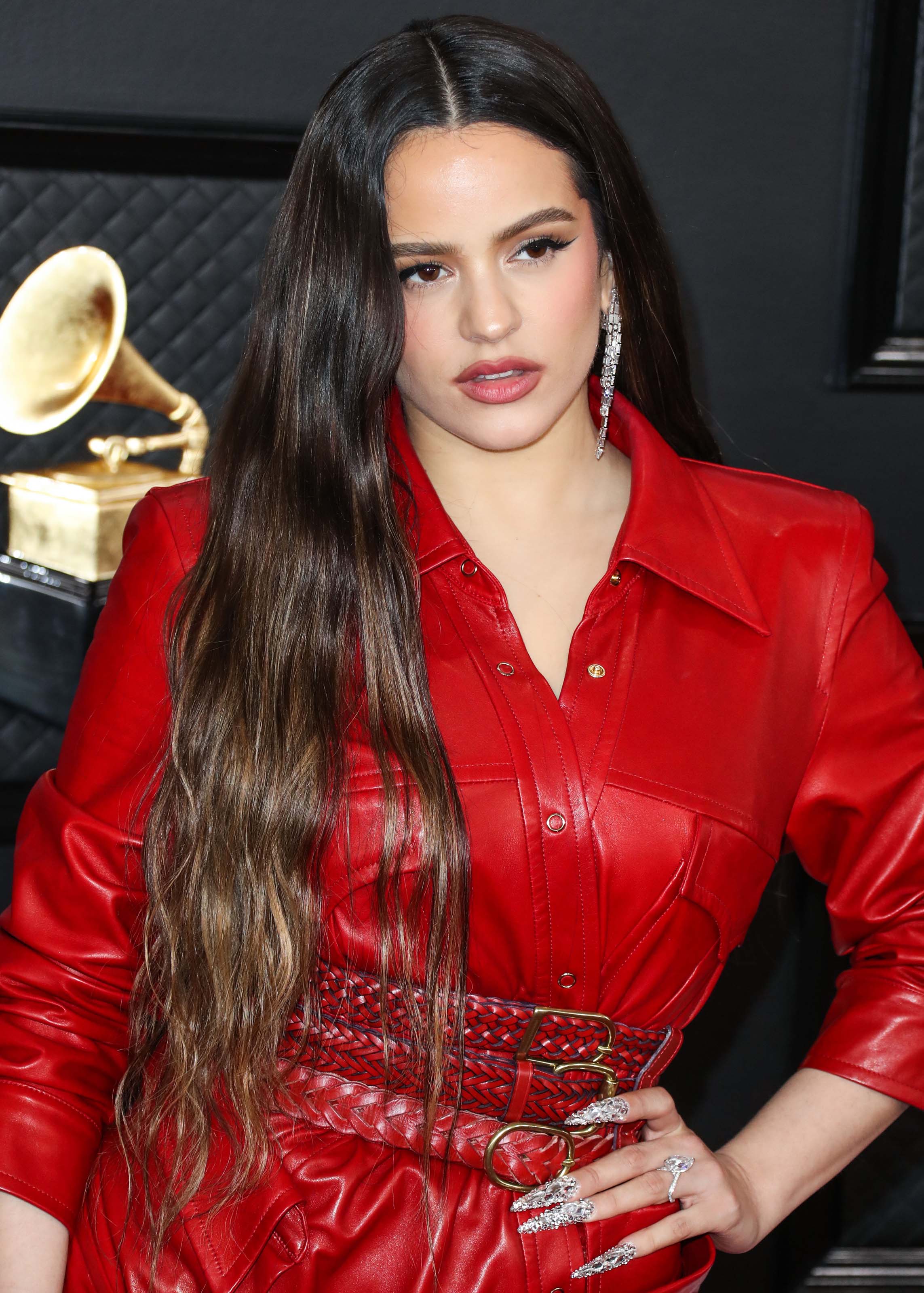 Rosalia attends 62nd Annual GRAMMY Awards at Staples Center in Los Angeles, CA