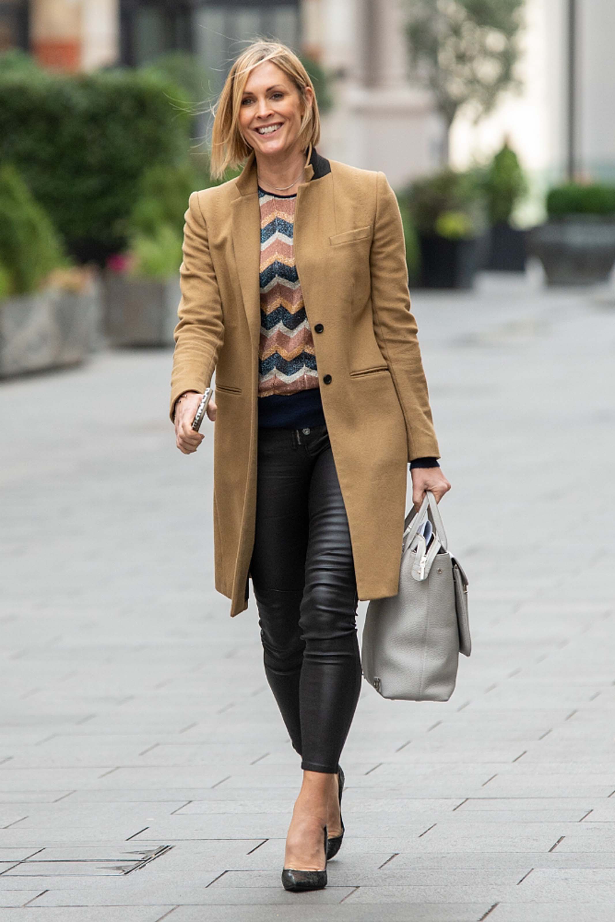 Jenni Falconer seen at Smooth Radio show in London