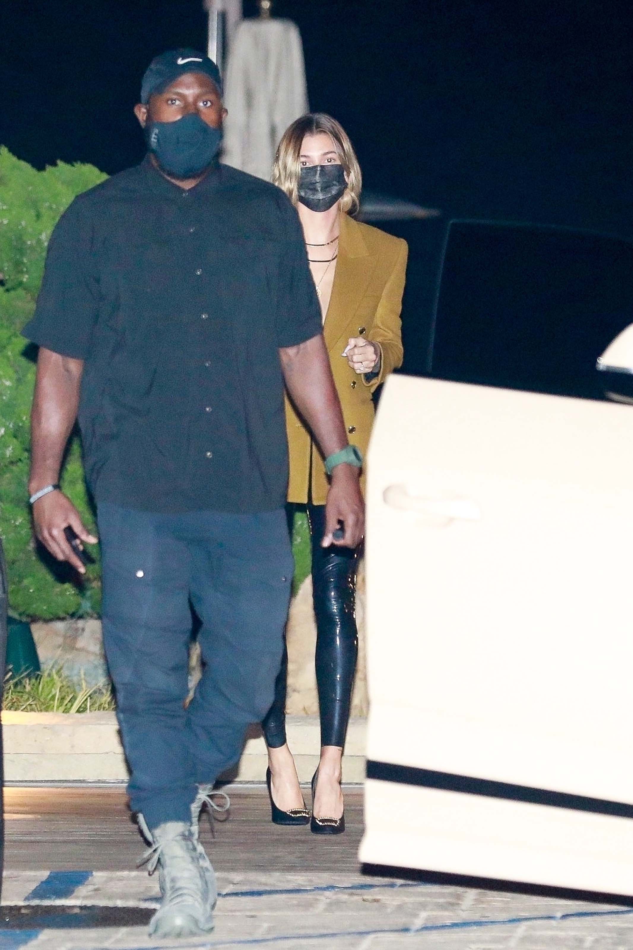 Hailey Baldwin seen at Nobu in Malibu