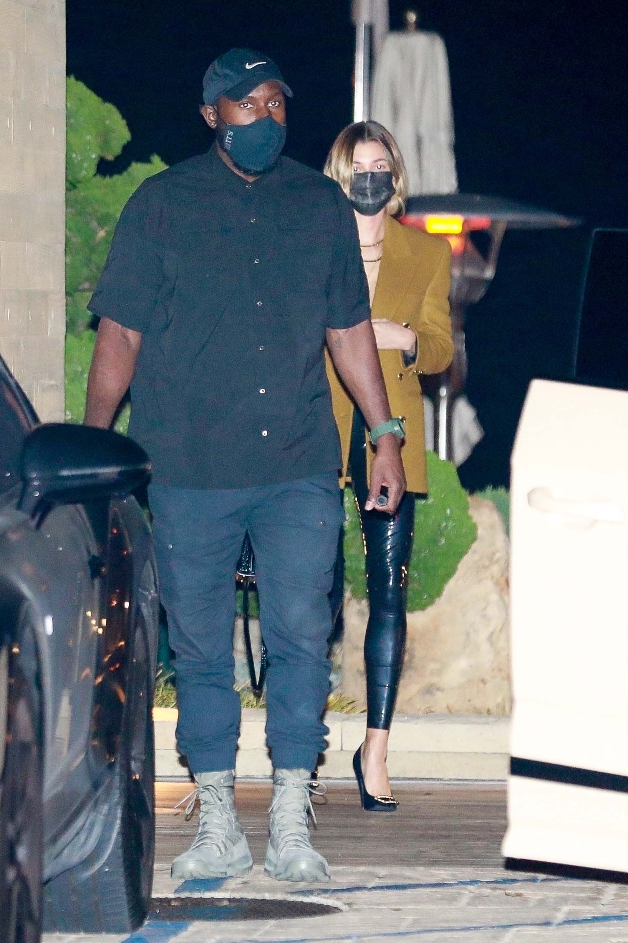 Hailey Baldwin seen at Nobu in Malibu