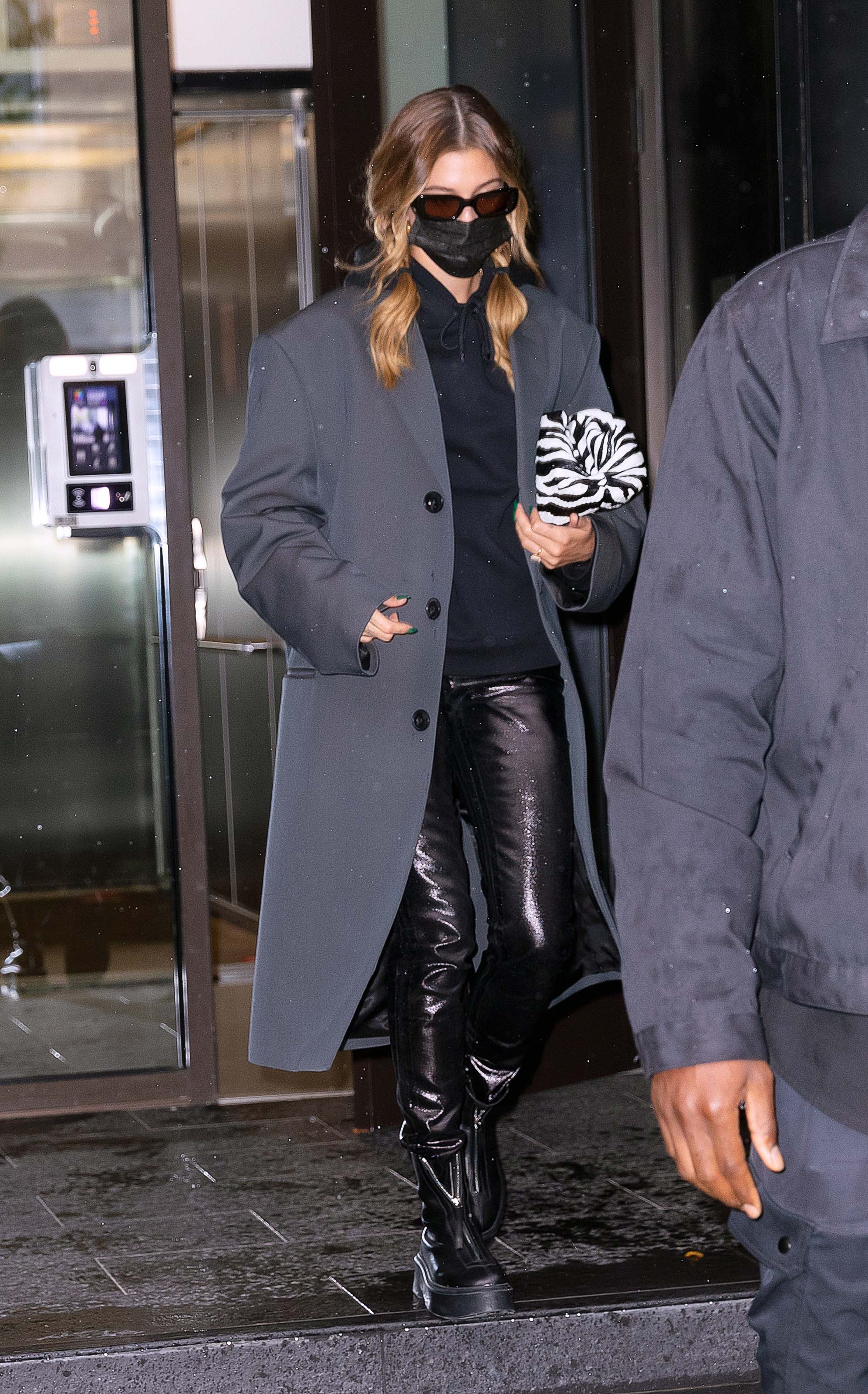 Hailey Baldwin out in New York City