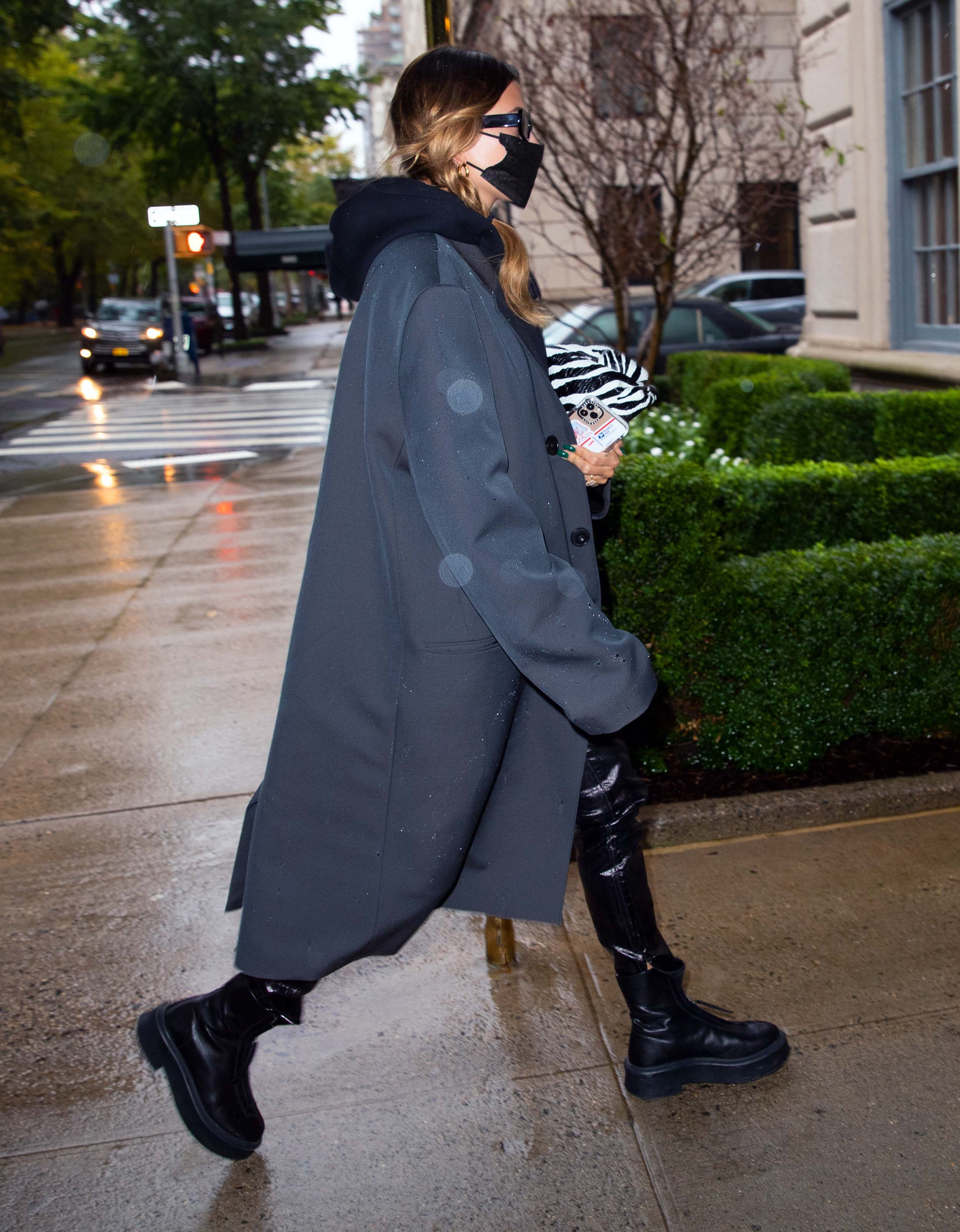 Hailey Baldwin out in New York City