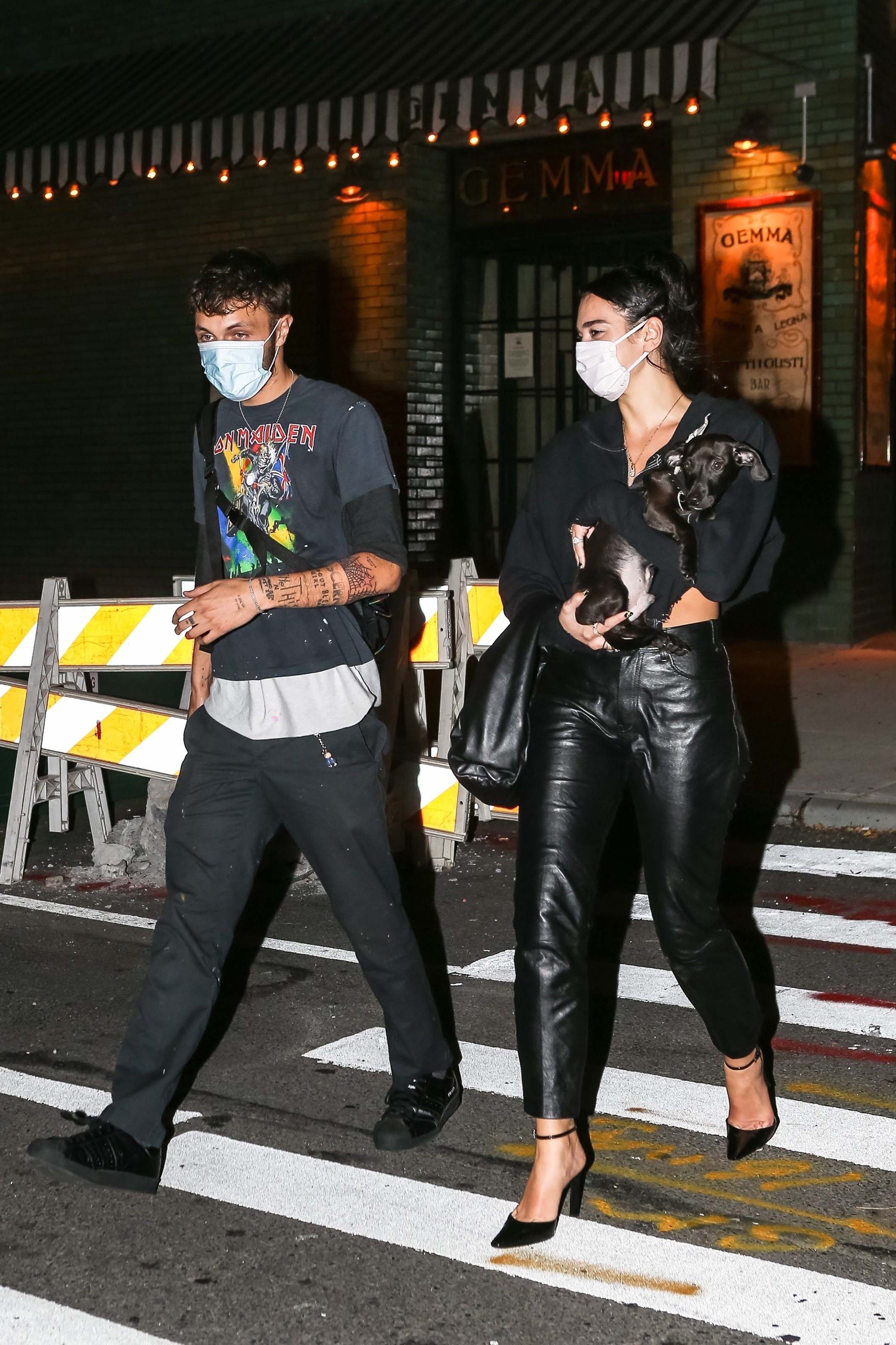 Dua Lipa out in New York 28.09.2020