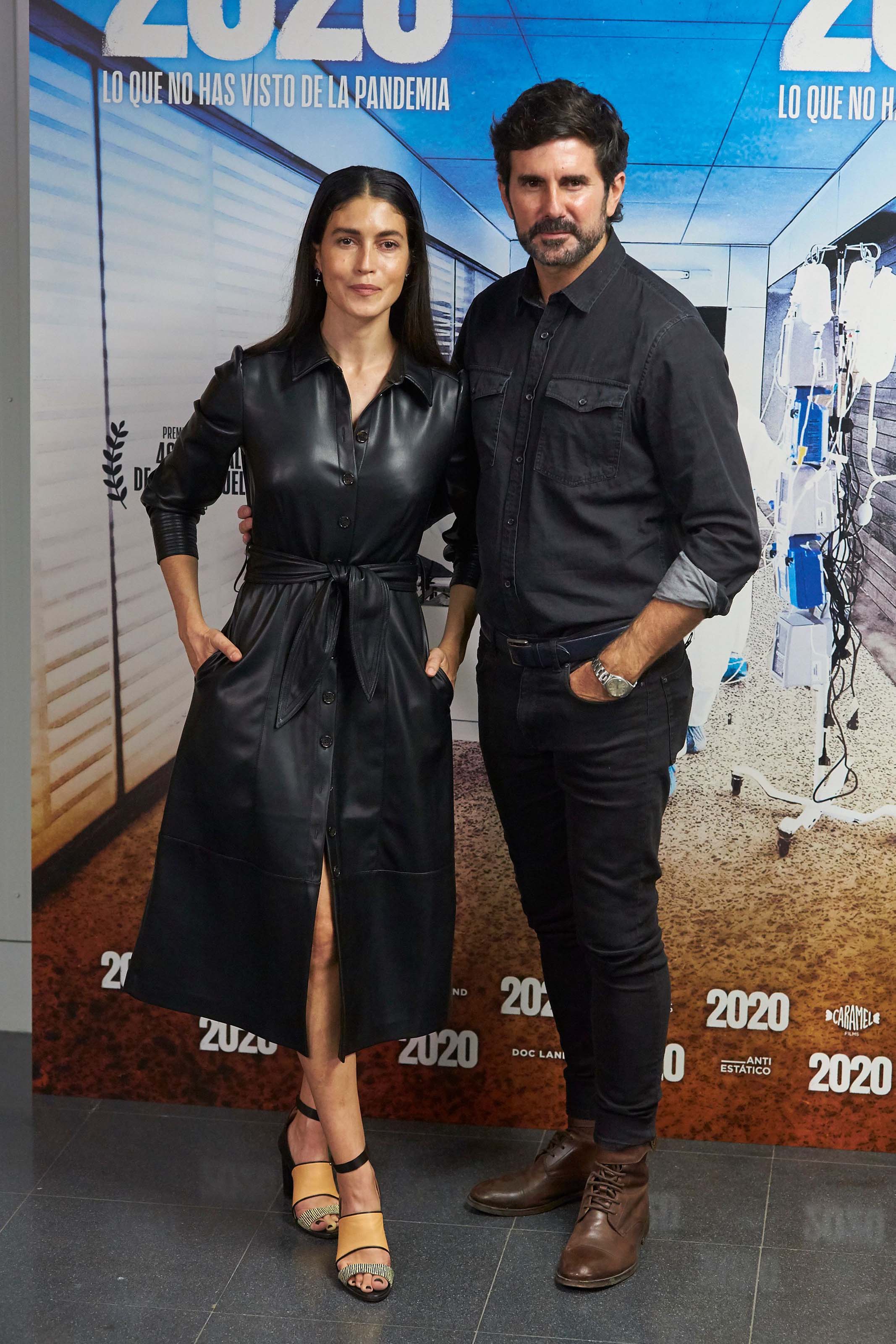 Nerea Barros attends 2020 Film Premiere at Wizink Center, Madrid