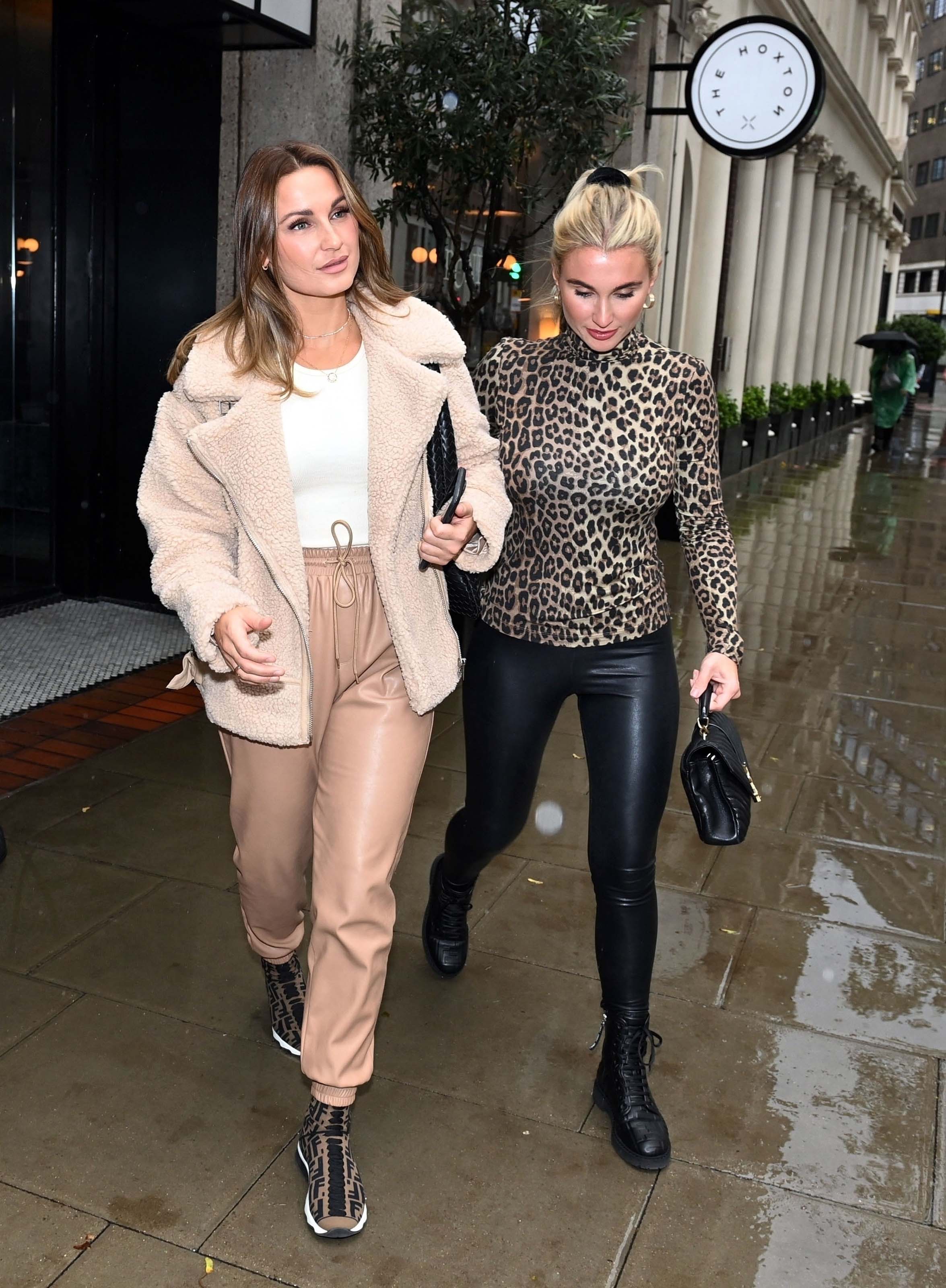 Billie Faiers at Hoxton Hotel