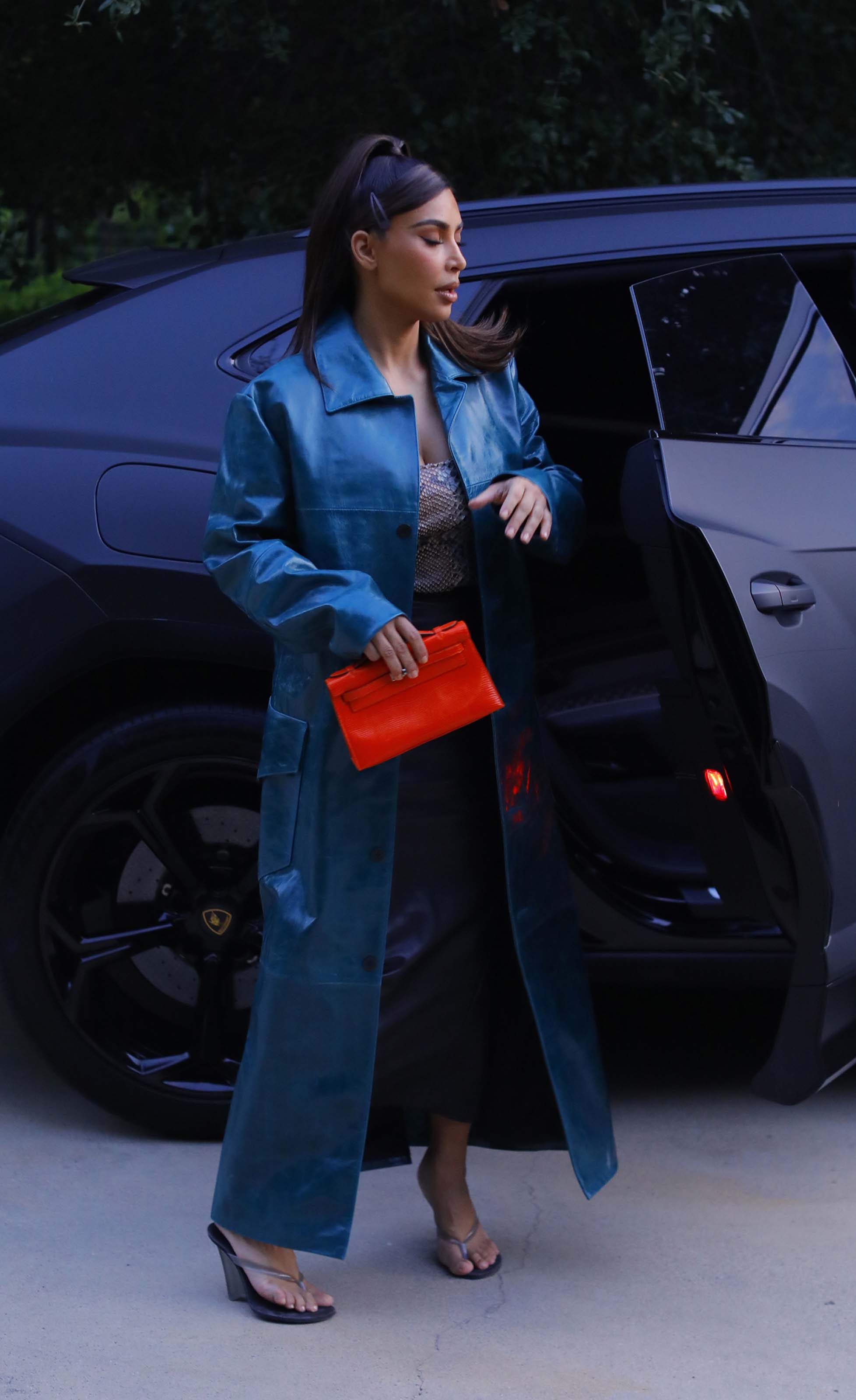 Kim Kardashian West at business meeting