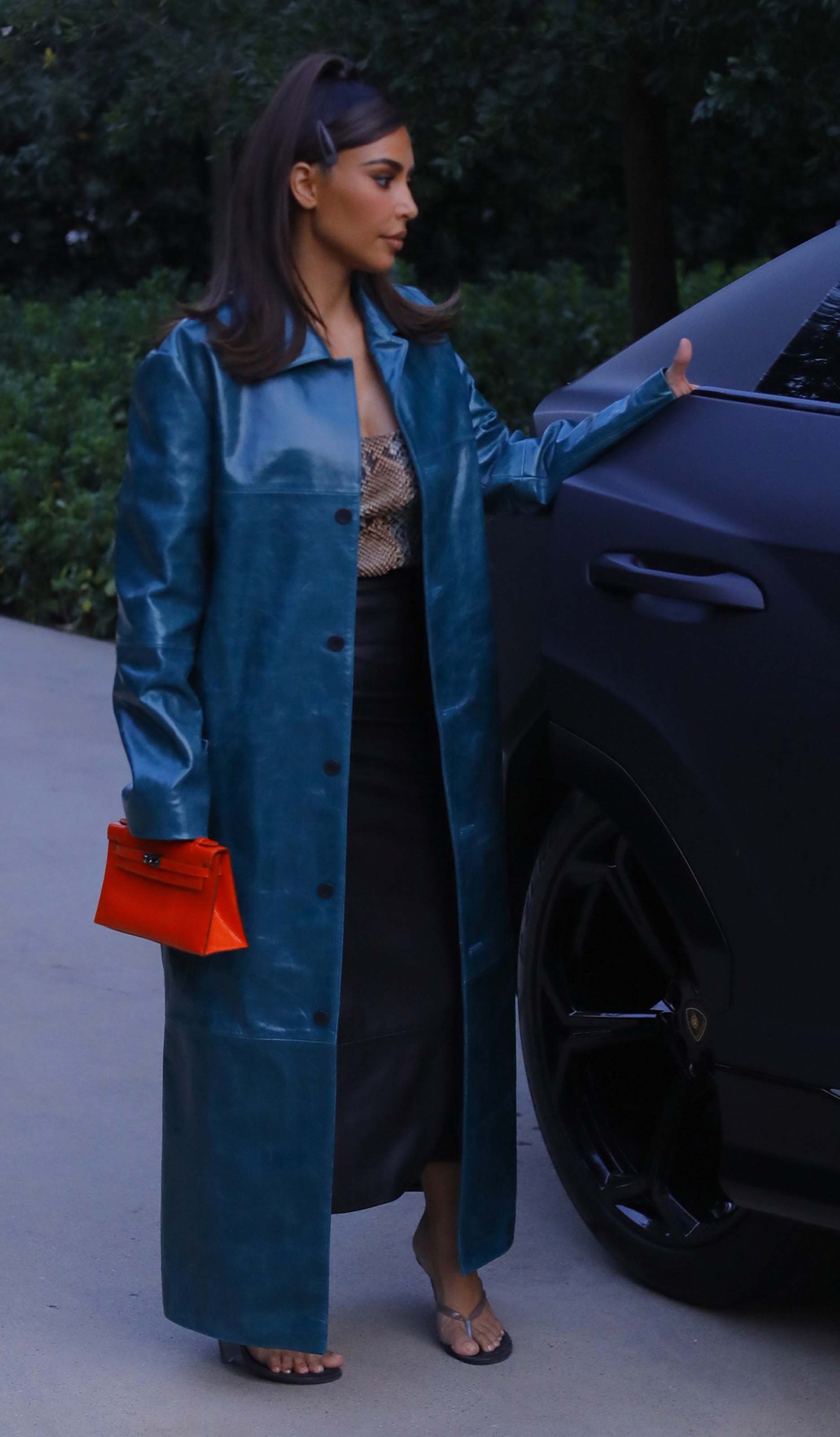 Kim Kardashian West at business meeting