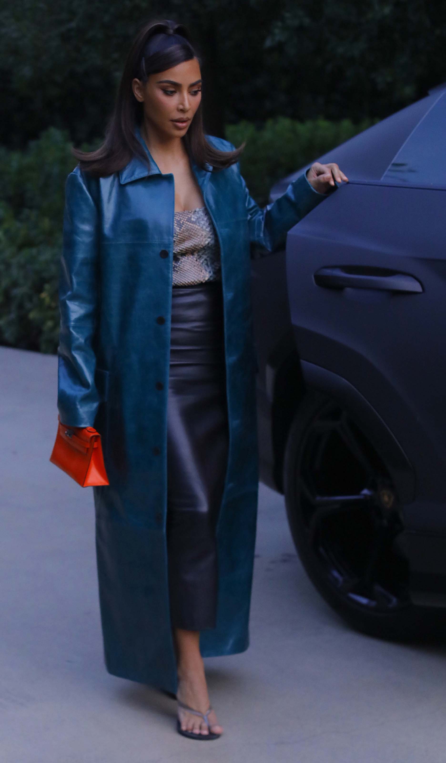 Kim Kardashian West at business meeting