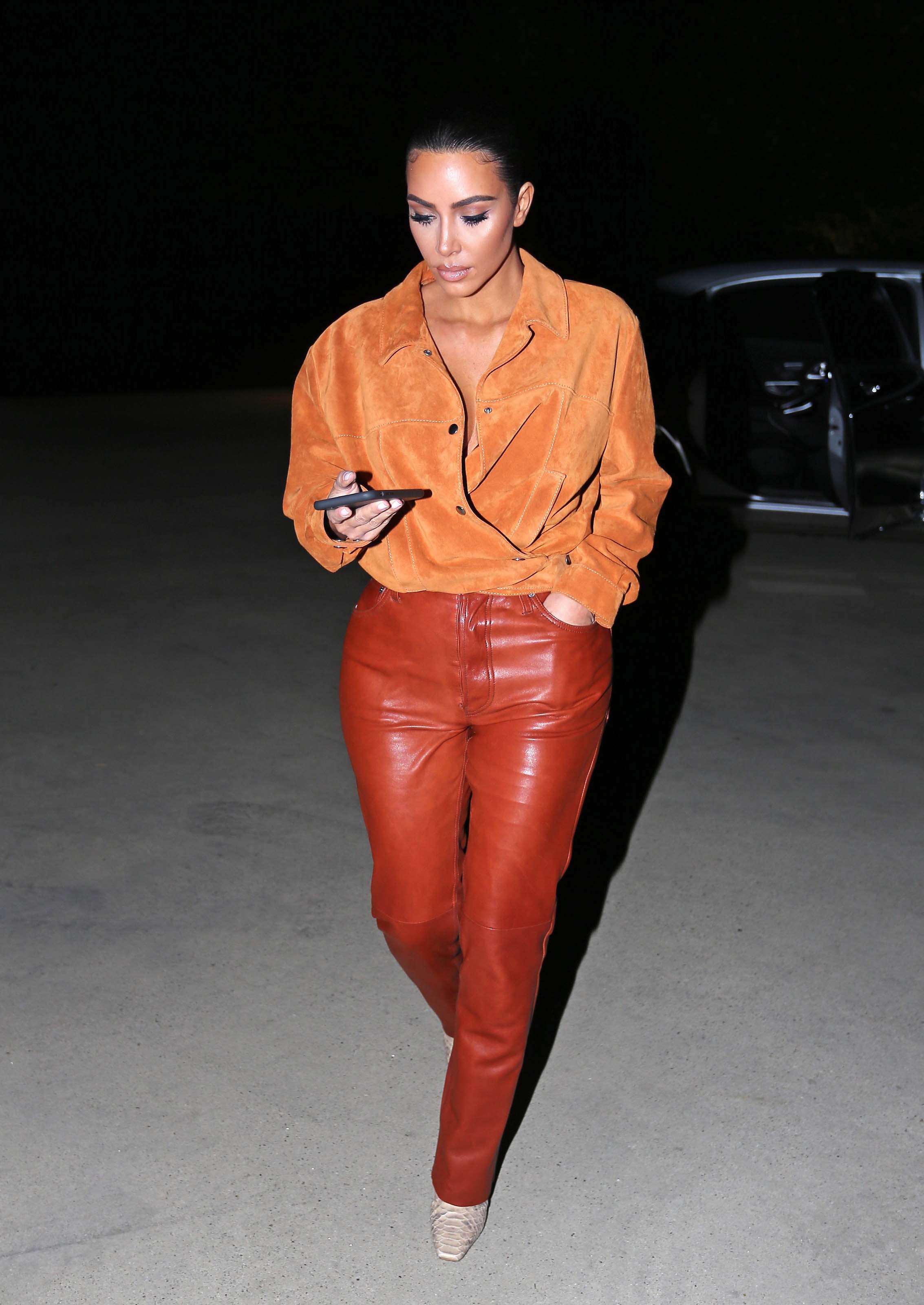 Kim Kardashian West out in Malibu