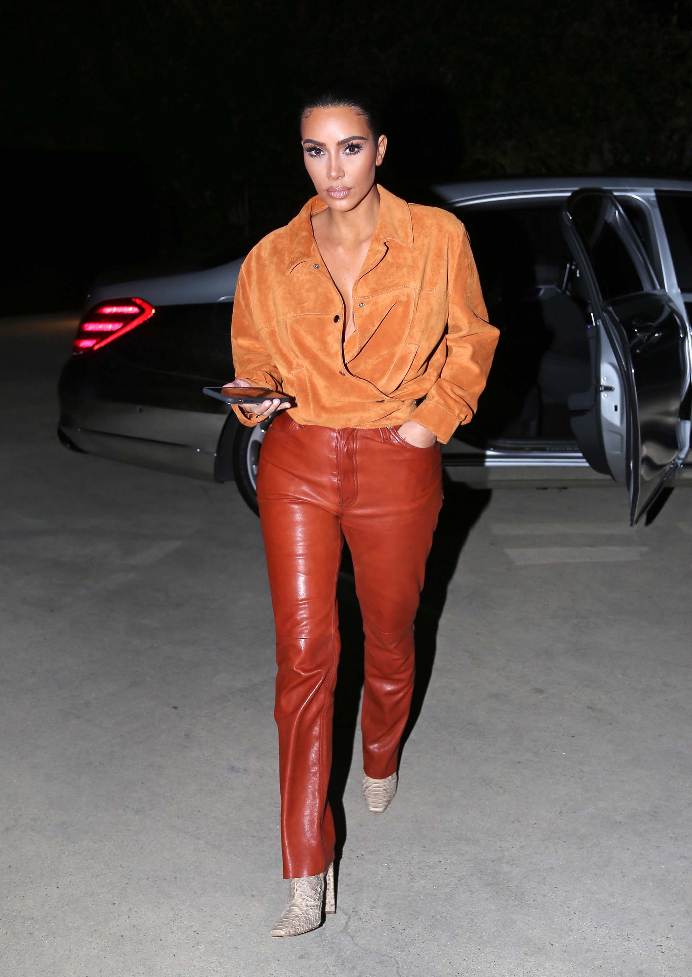 Kim Kardashian West out in Malibu