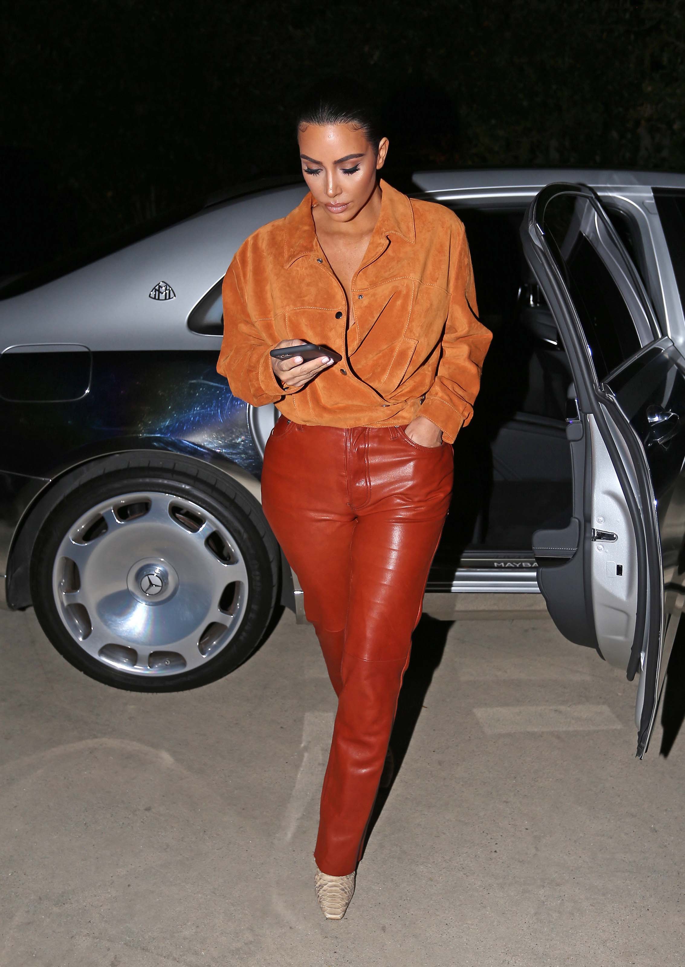 Kim Kardashian West out in Malibu