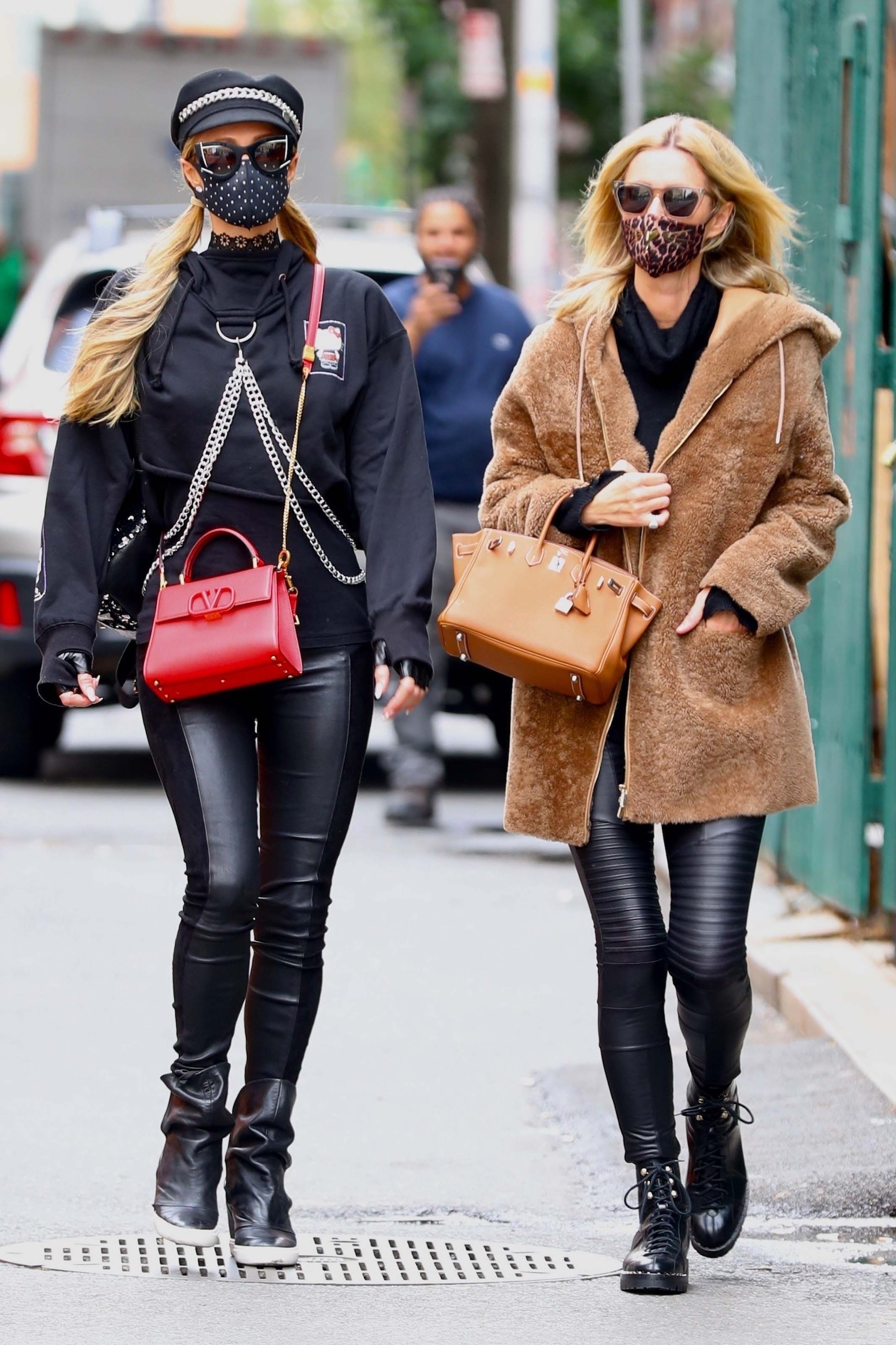 Paris Hilton & Nicky Hilton out shopping in Manhattan’s Soho area