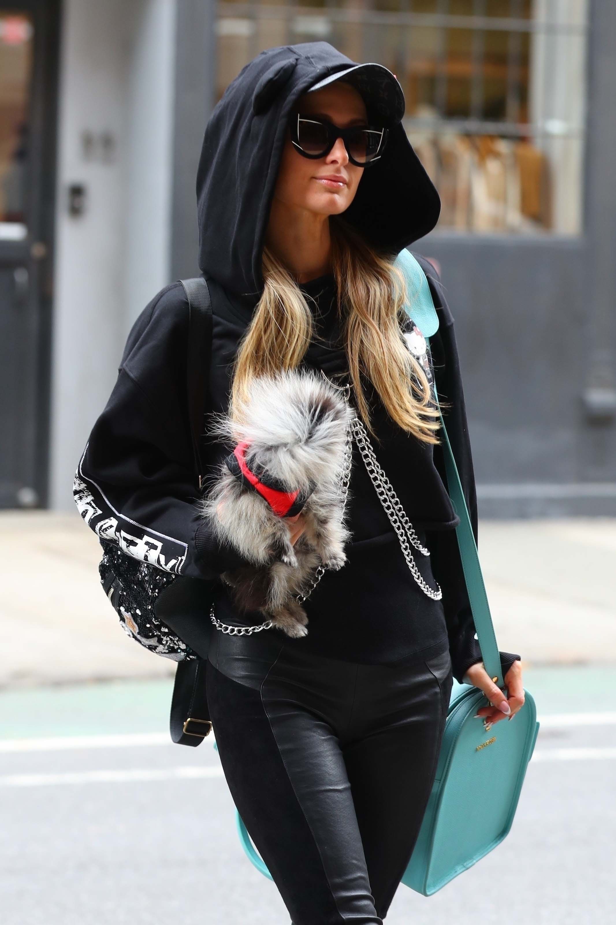 Paris Hilton & Nicky Hilton out shopping in Manhattan’s Soho area