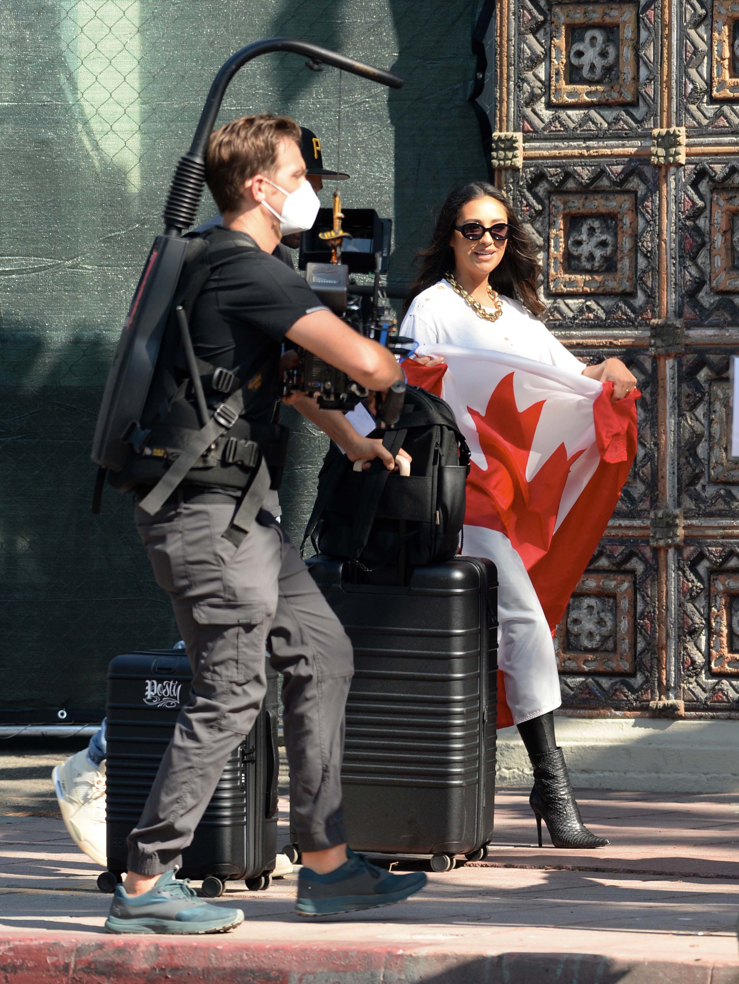 Shay Mitchell out in LA