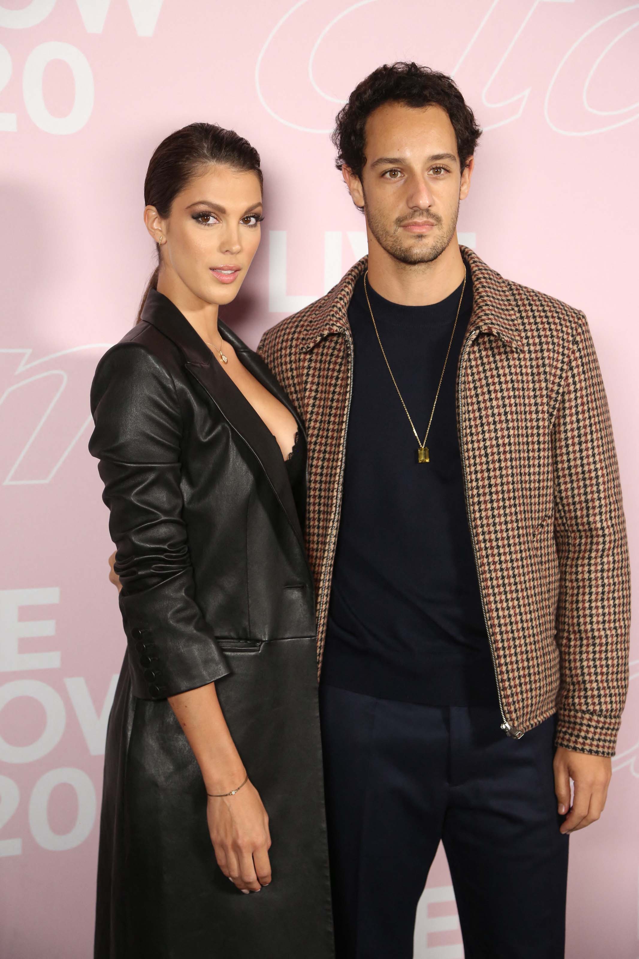 Iris Mittenaere attends the Etam Womenswear Spring/Summer 2021 show