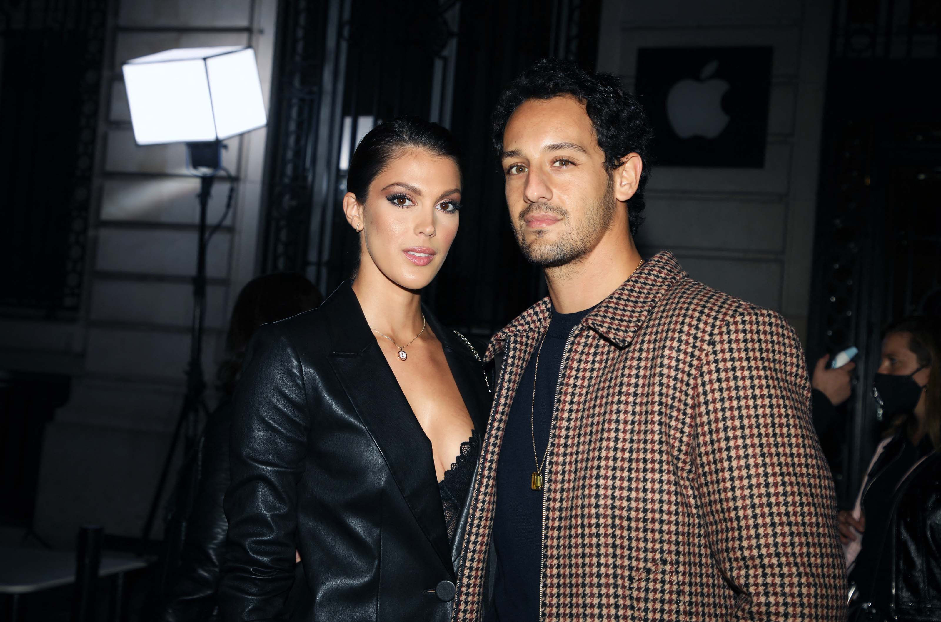 Iris Mittenaere attends the Etam Womenswear Spring/Summer 2021 show