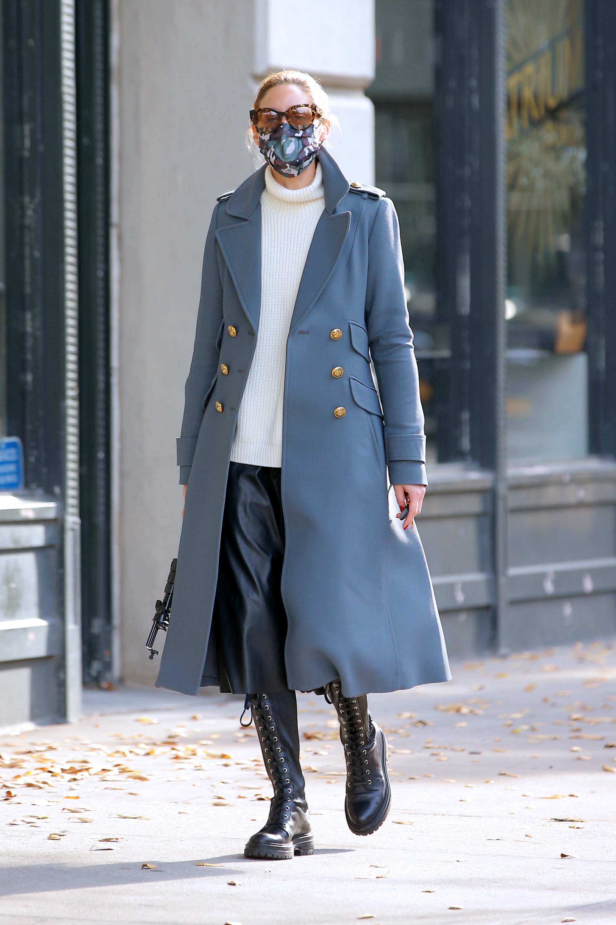 Olivia Palermo out in Brooklyn