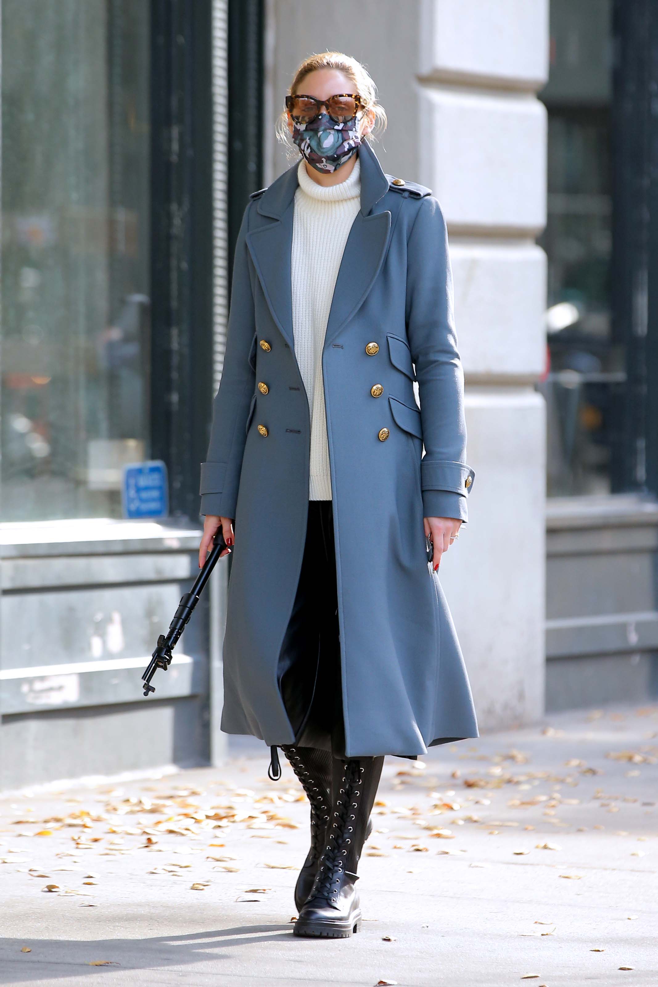 Olivia Palermo out in Brooklyn