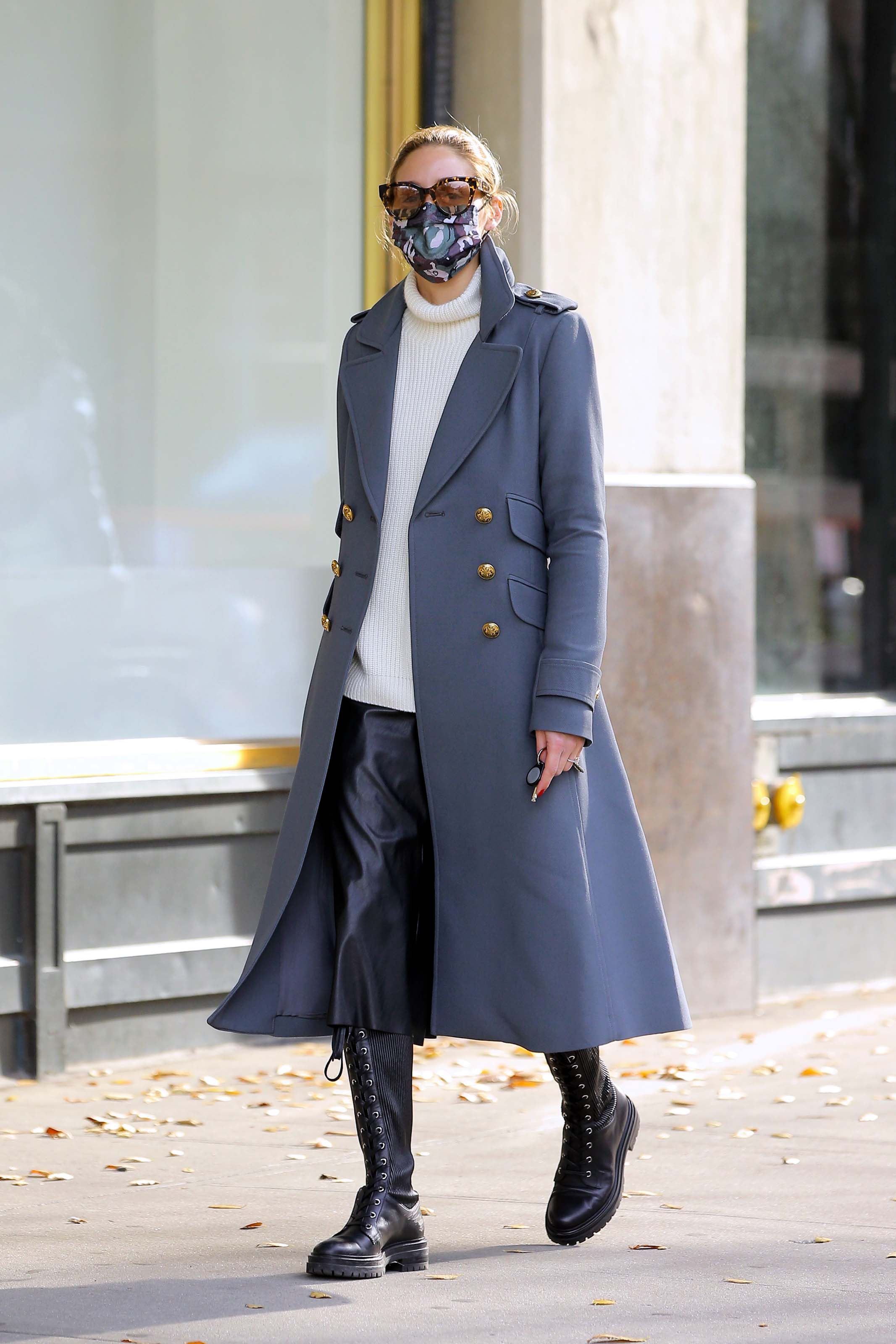 Olivia Palermo out in Brooklyn