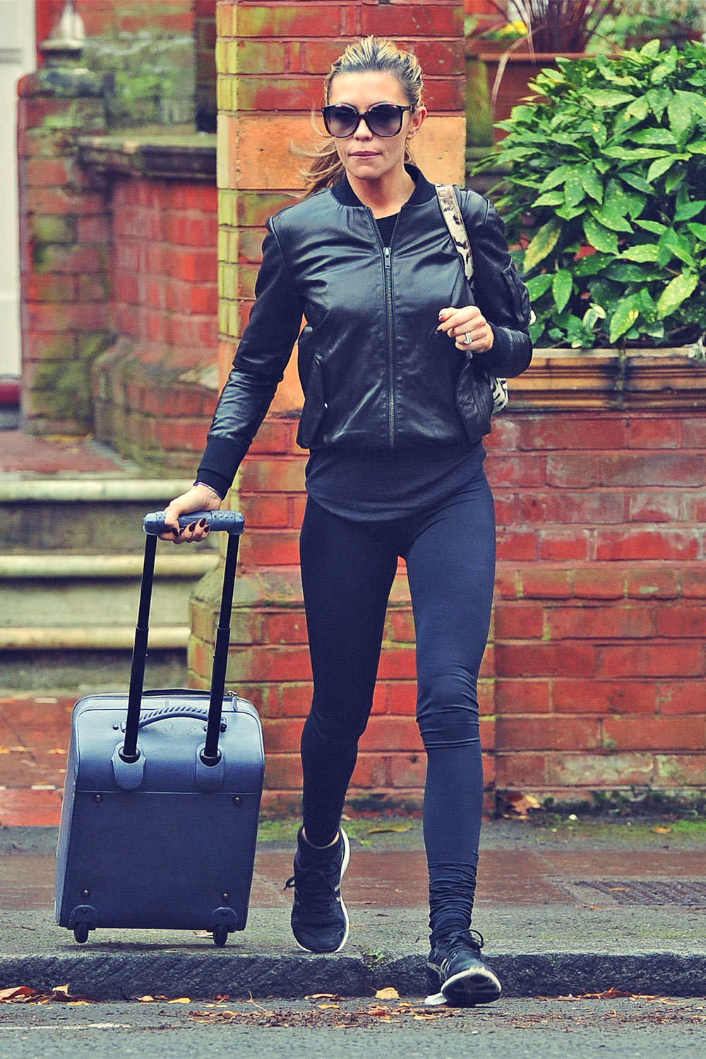 Abbey Clancy Leaving for SCD Rehearsals