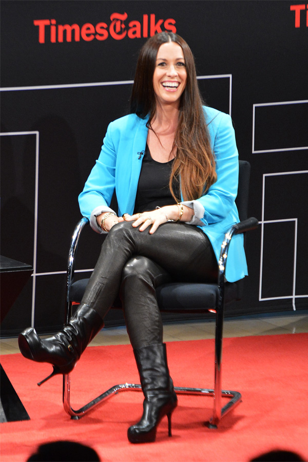 Alanis Morissette at TimesTalks An Evening