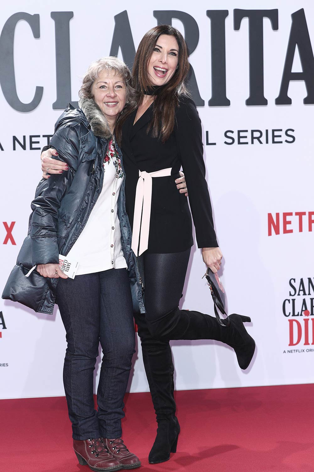 Alexandra Polzin arrives at the premiere of Netflix’s Santa Clarita Diet