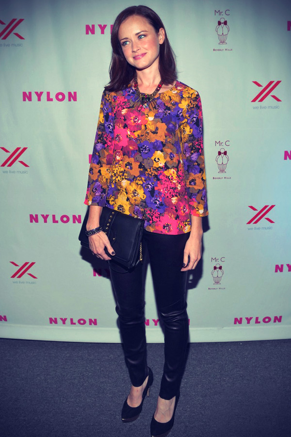 Alexis Bledel attend the Nylon September TV Issue Launch Party