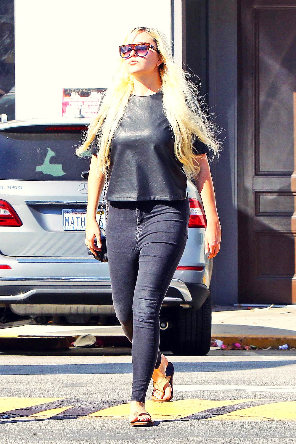 Amanda Bynes out in LA