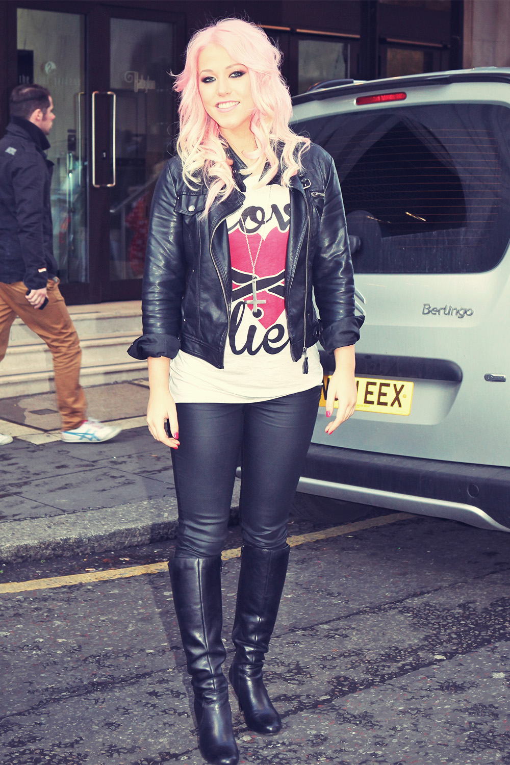 Amelia Lily at Sony offices in London
