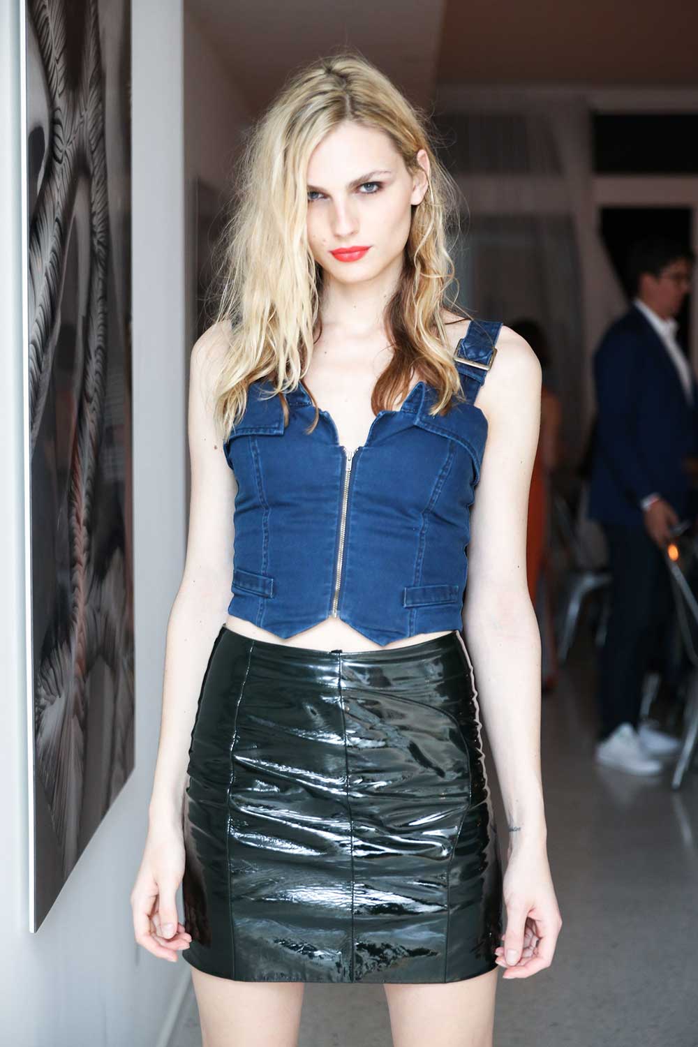 Andreja Pejic attends Adidas x Parley x Surface 2016 Dinner