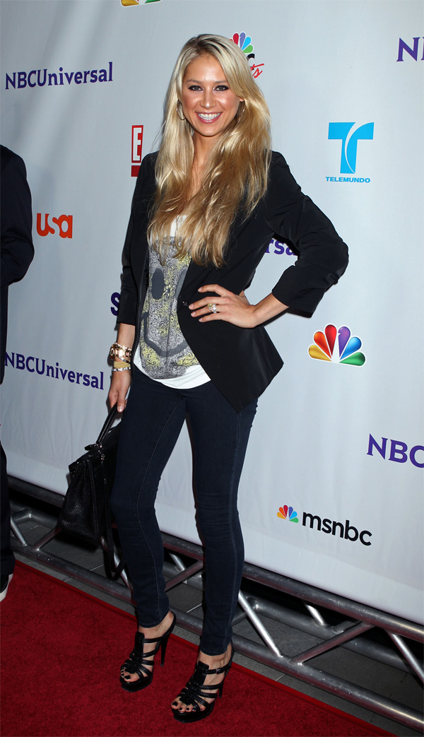 Anna Kournikova at NBC Universal TCA 2011 Press Tour All-Star Party